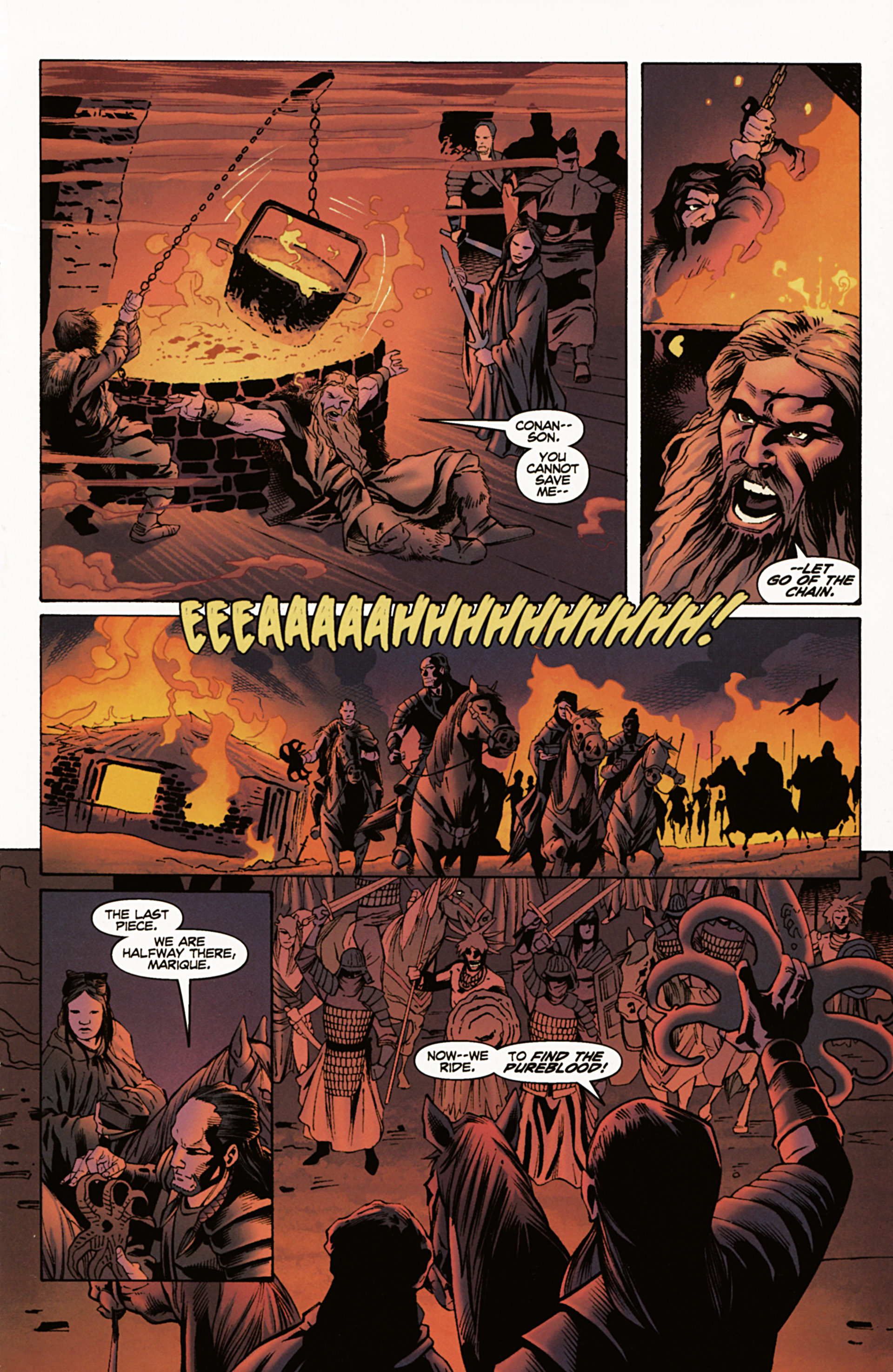 Read online Conan the Barbarian: The Mask of Acheron comic -  Issue # Full - 18