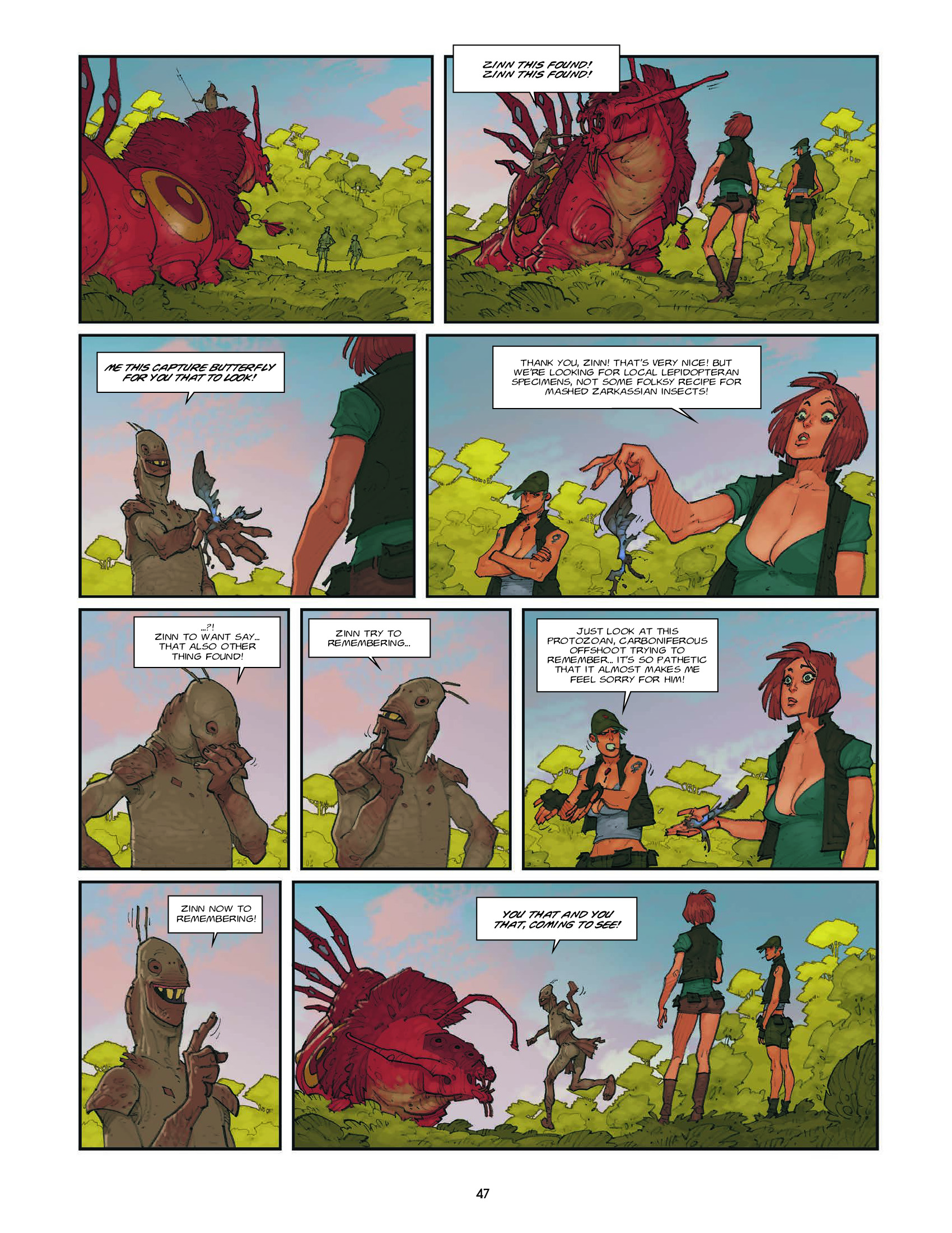 Read online Trapped on Zarkass comic -  Issue # TPB (Part 1) - 48