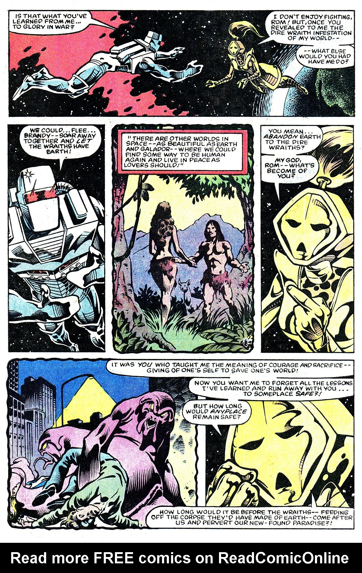 Read online ROM (1979) comic -  Issue #48 - 15