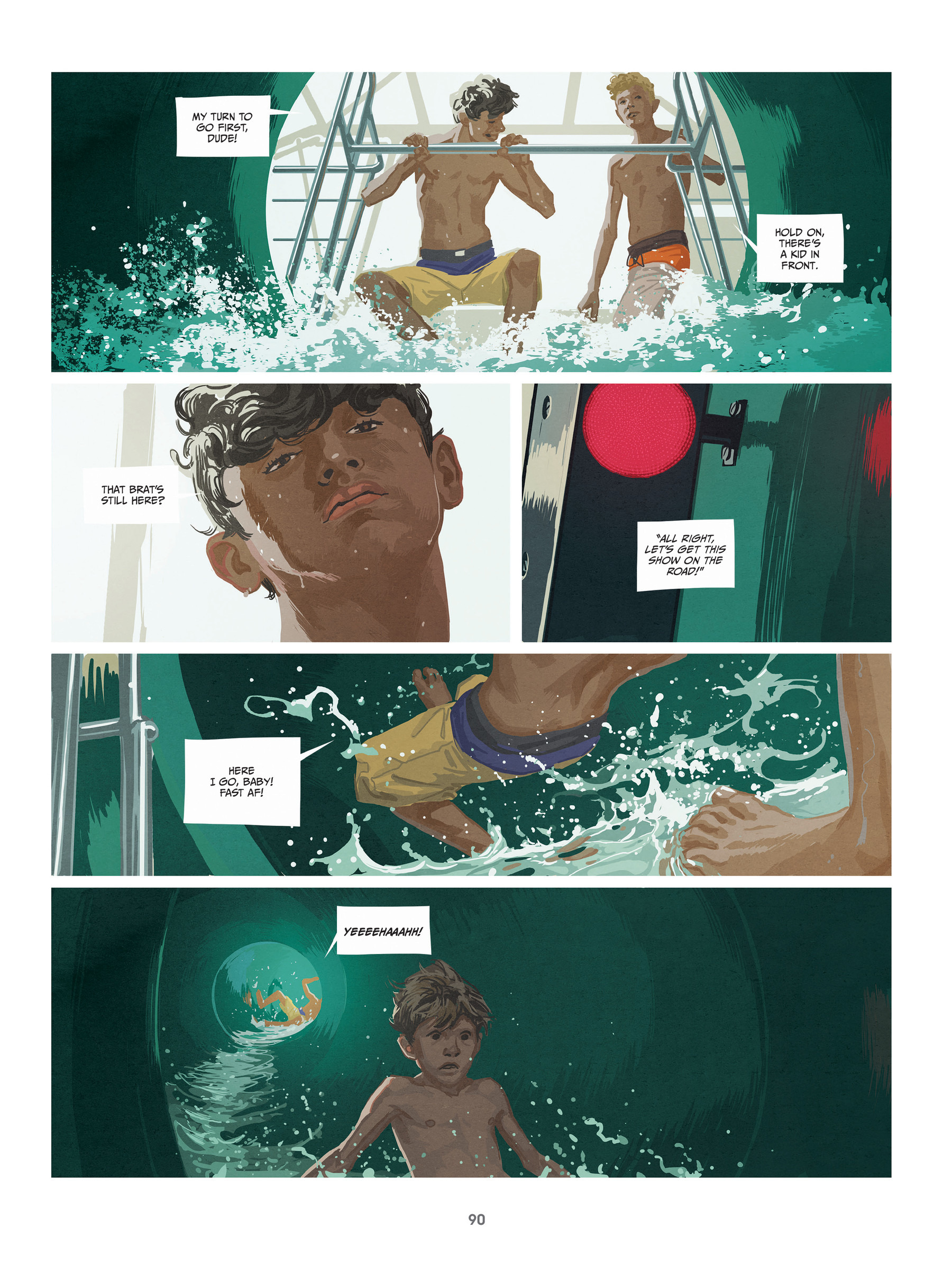 Read online Asphalt Blues comic -  Issue # TPB (Part 1) - 91