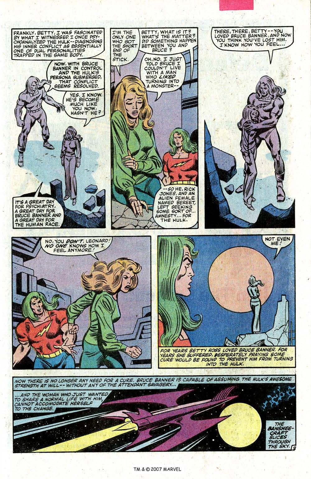 Read online The Incredible Hulk (1968) comic -  Issue #278 - 5