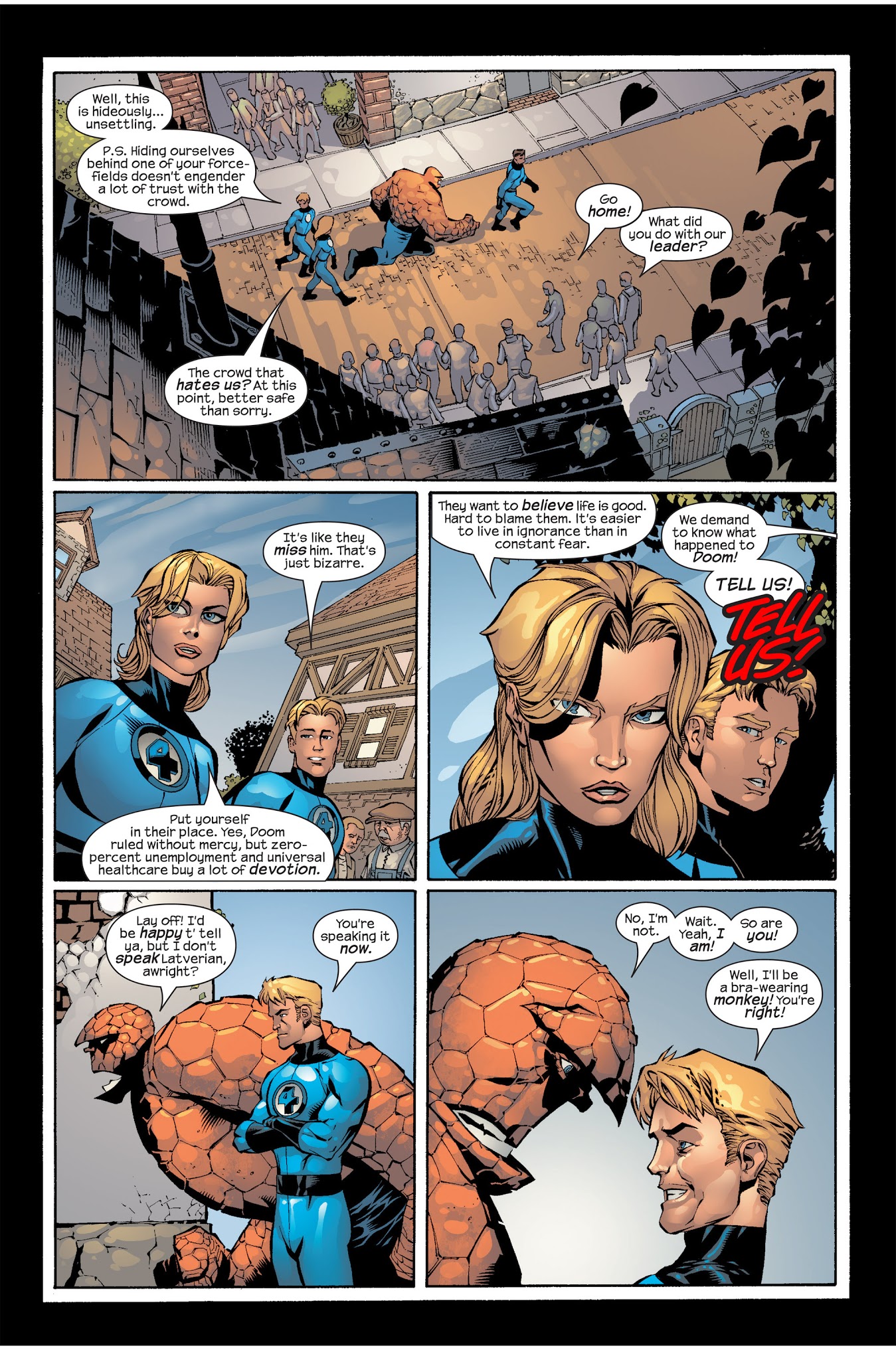 Read online Fantastic Four by Waid & Wieringo Ultimate Collection comic -  Issue # TPB 3 - 33