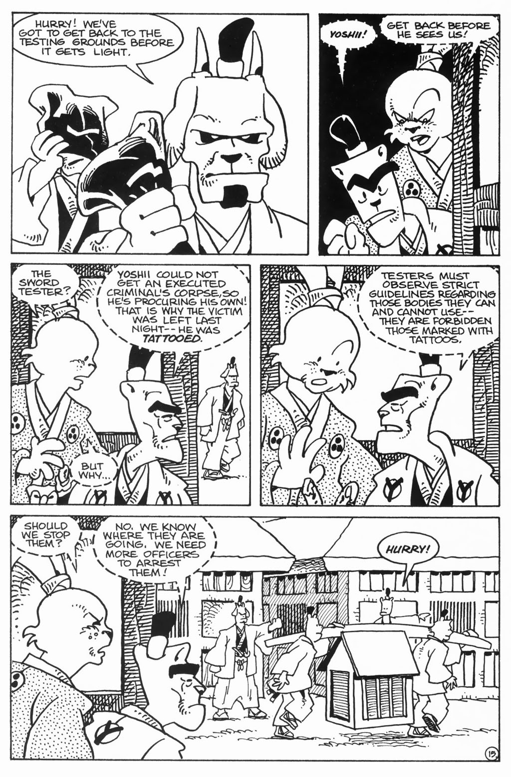Read online Usagi Yojimbo (1996) comic -  Issue #30 - 17