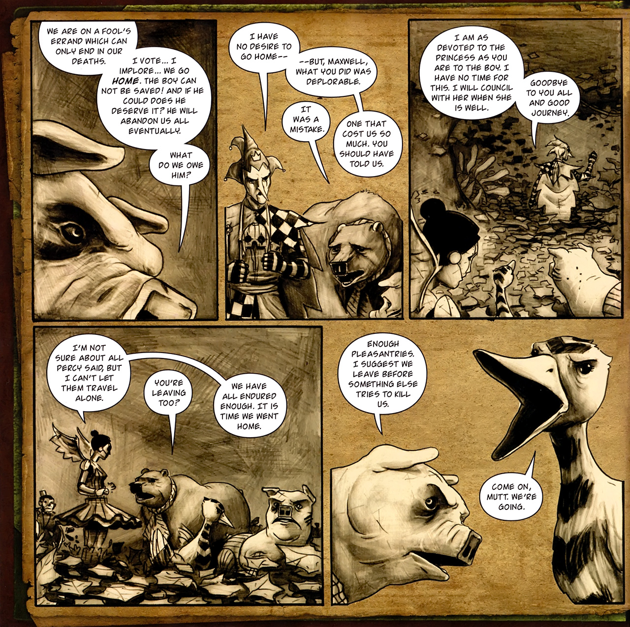 Read online The Stuff of Legend: Volume II: The Jungle comic -  Issue #4 - 32