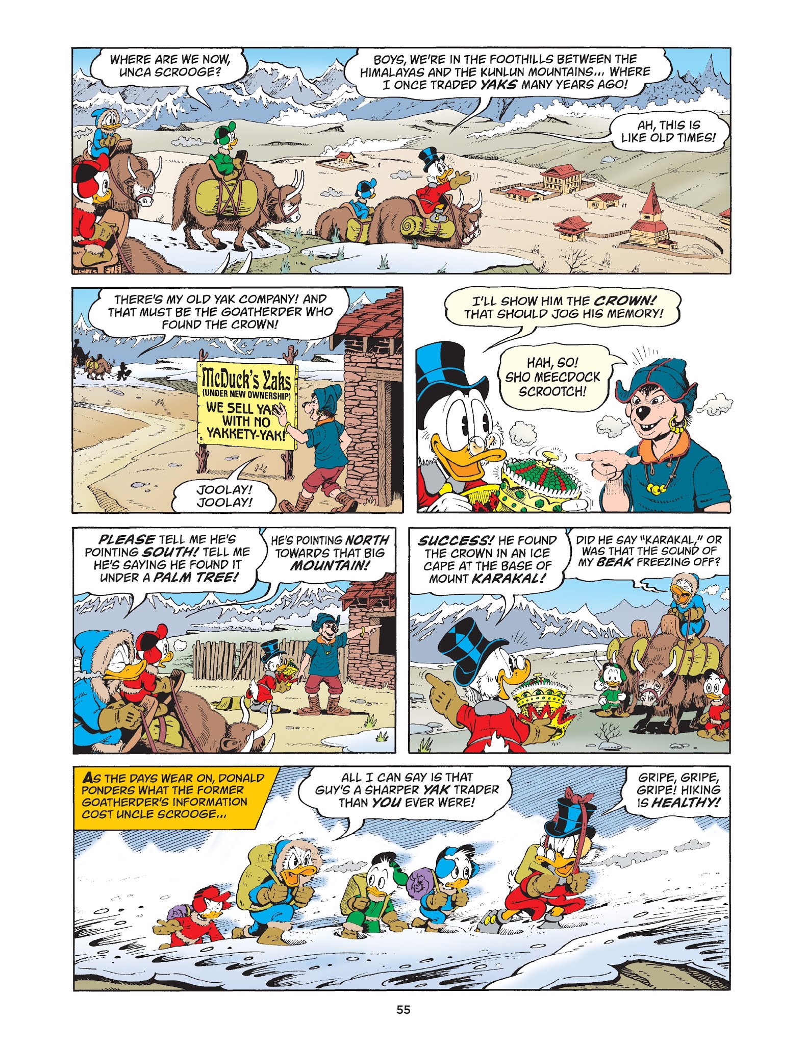 Read online Walt Disney Uncle Scrooge and Donald Duck: The Don Rosa Library comic -  Issue # TPB 3 (Part 1) - 56