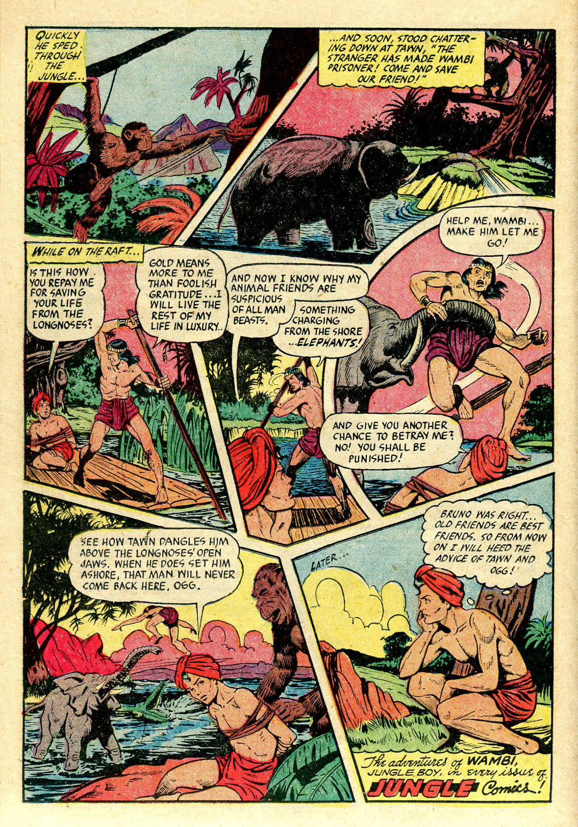 Read online Jungle Comics comic -  Issue #155 - 16