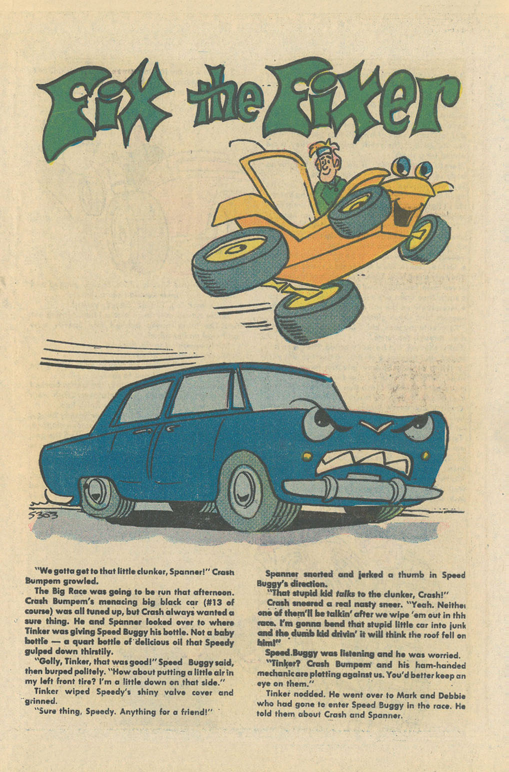 Read online Speed Buggy comic -  Issue #7 - 30