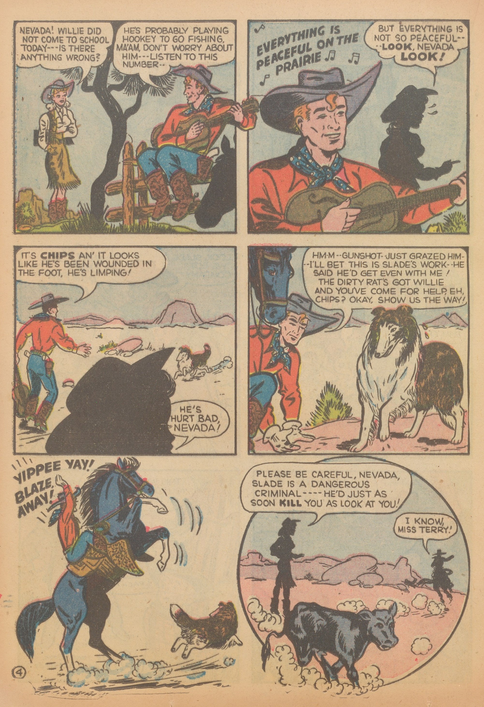 Read online Pep Comics comic -  Issue #66 - 36