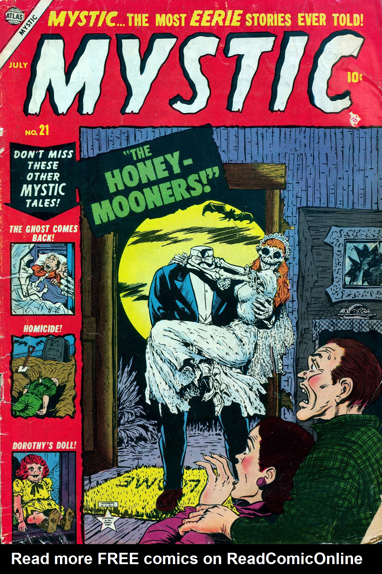 Read online Mystic (1951) comic -  Issue #21 - 1