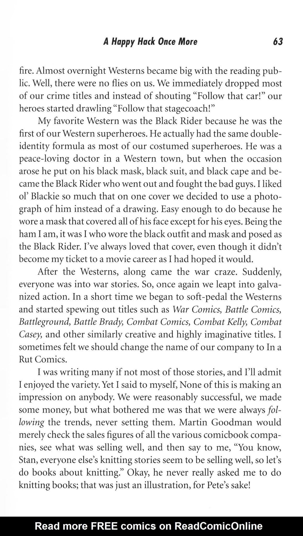 Read online Excelsior! The Amazing Life of Stan Lee comic -  Issue # TPB (Part 1) - 70