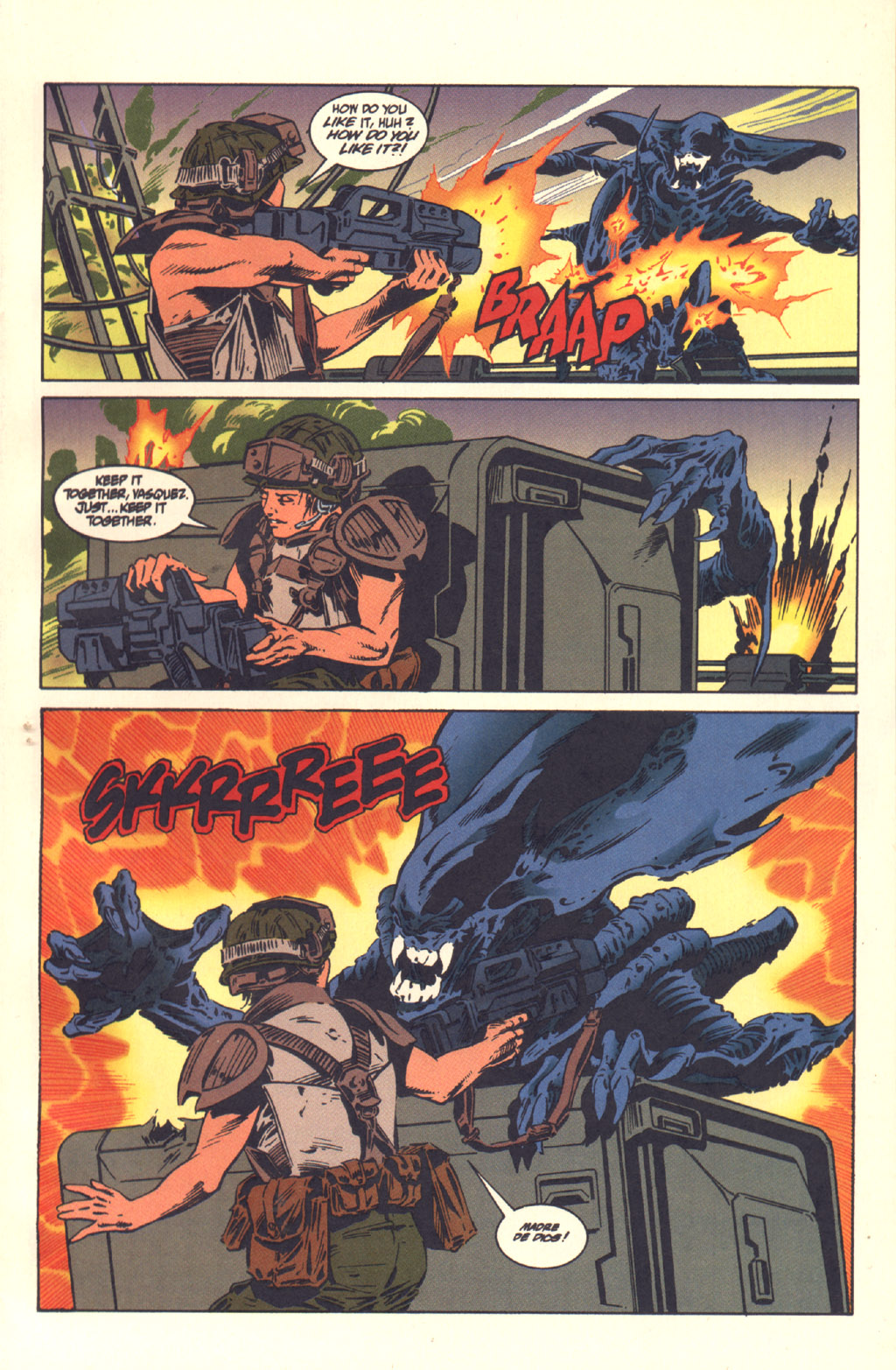 Aliens Colonial Marines Issue 6 | Read Aliens Colonial Marines Issue 6 comic  online in high quality. Read Full Comic online for free - Read comics  online in high quality .