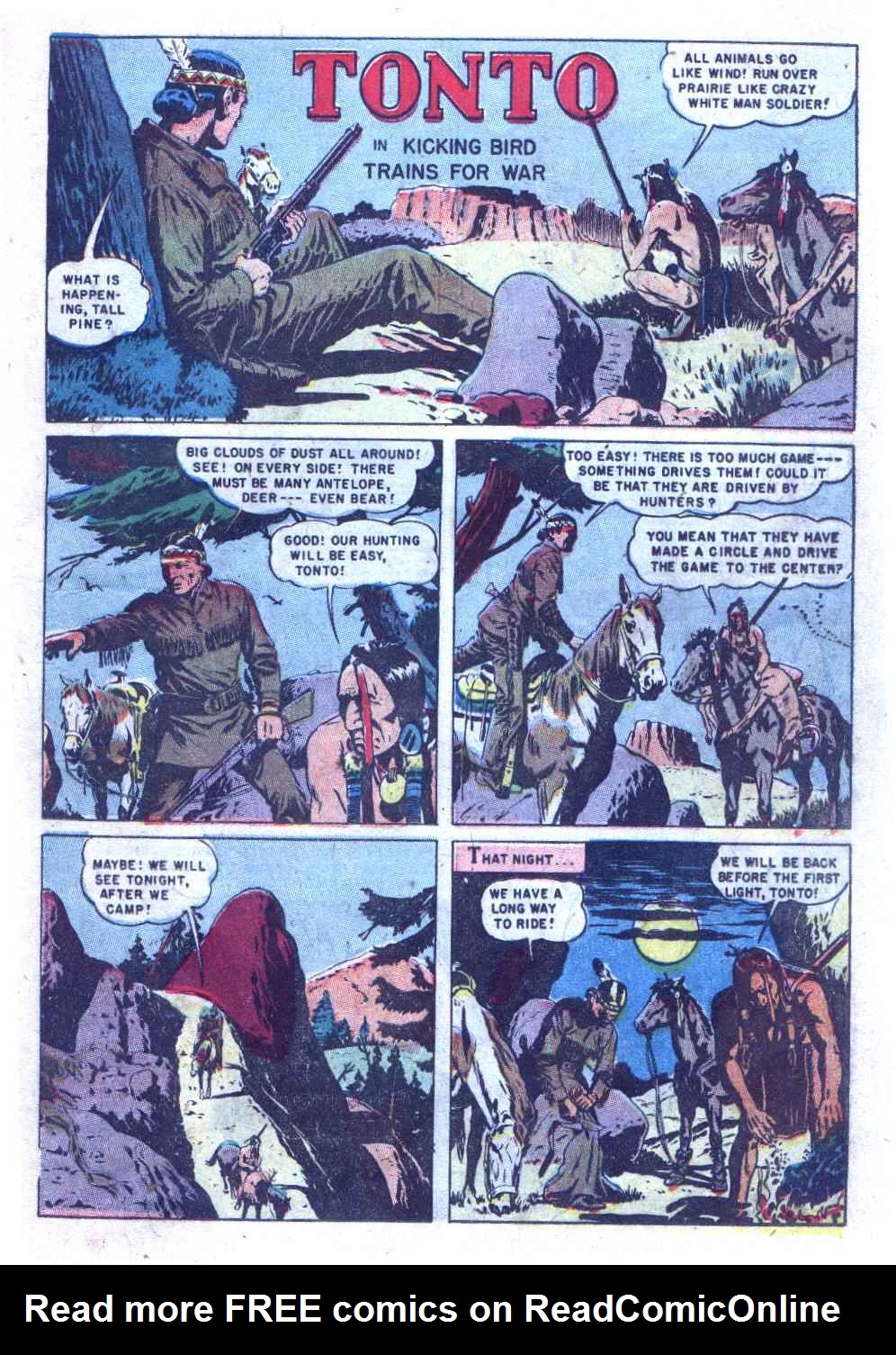 Read online Lone Ranger's Companion Tonto comic -  Issue #2 - 19
