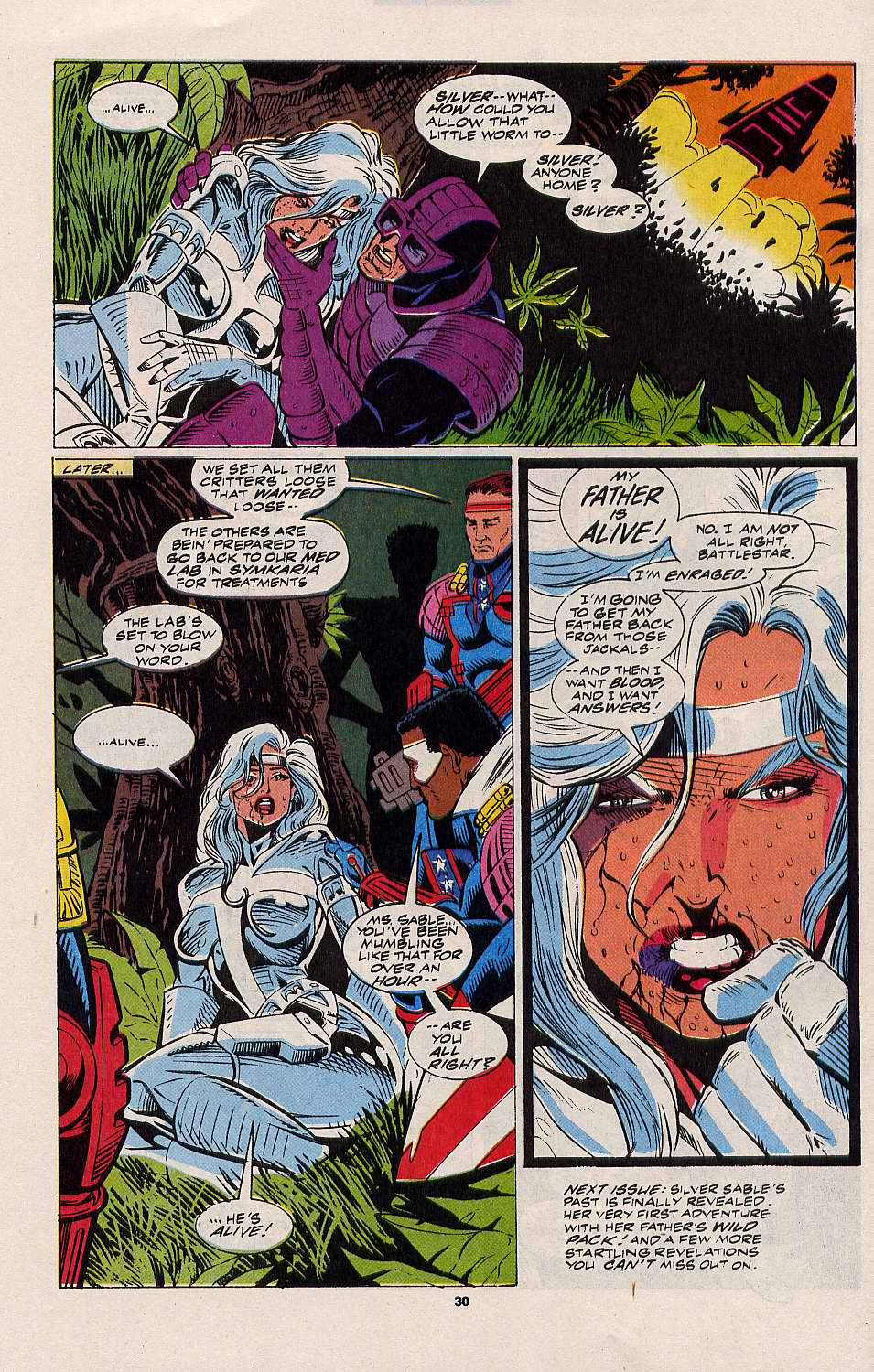 Read online Silver Sable and the Wild Pack comic -  Issue #8 - 23