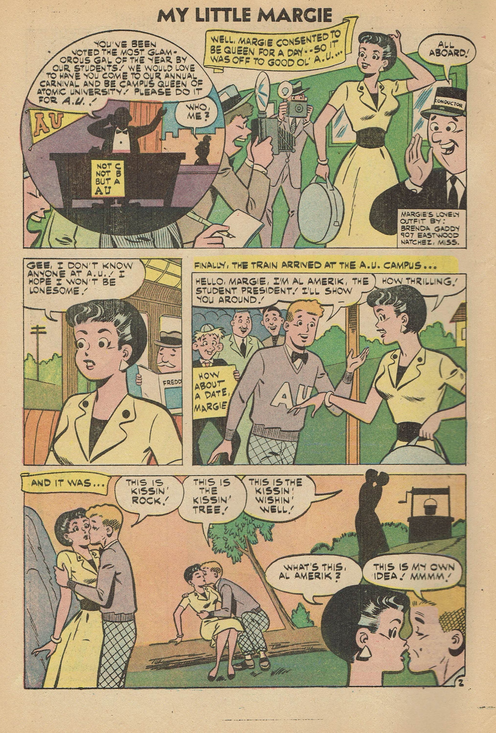 Read online My Little Margie (1954) comic -  Issue #28 - 4