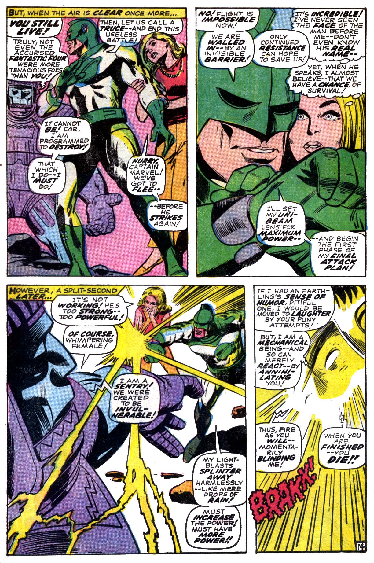 Captain Marvel (1968) Issue #1 #1 - English 15