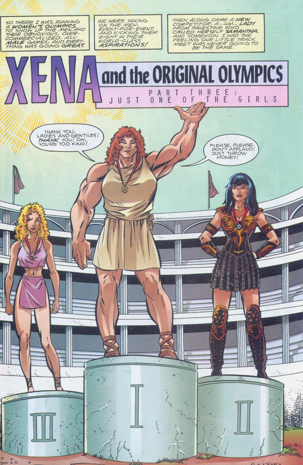 Read online Xena: Warrior Princess: And The Original Olympics comic -  Issue #3 - 3