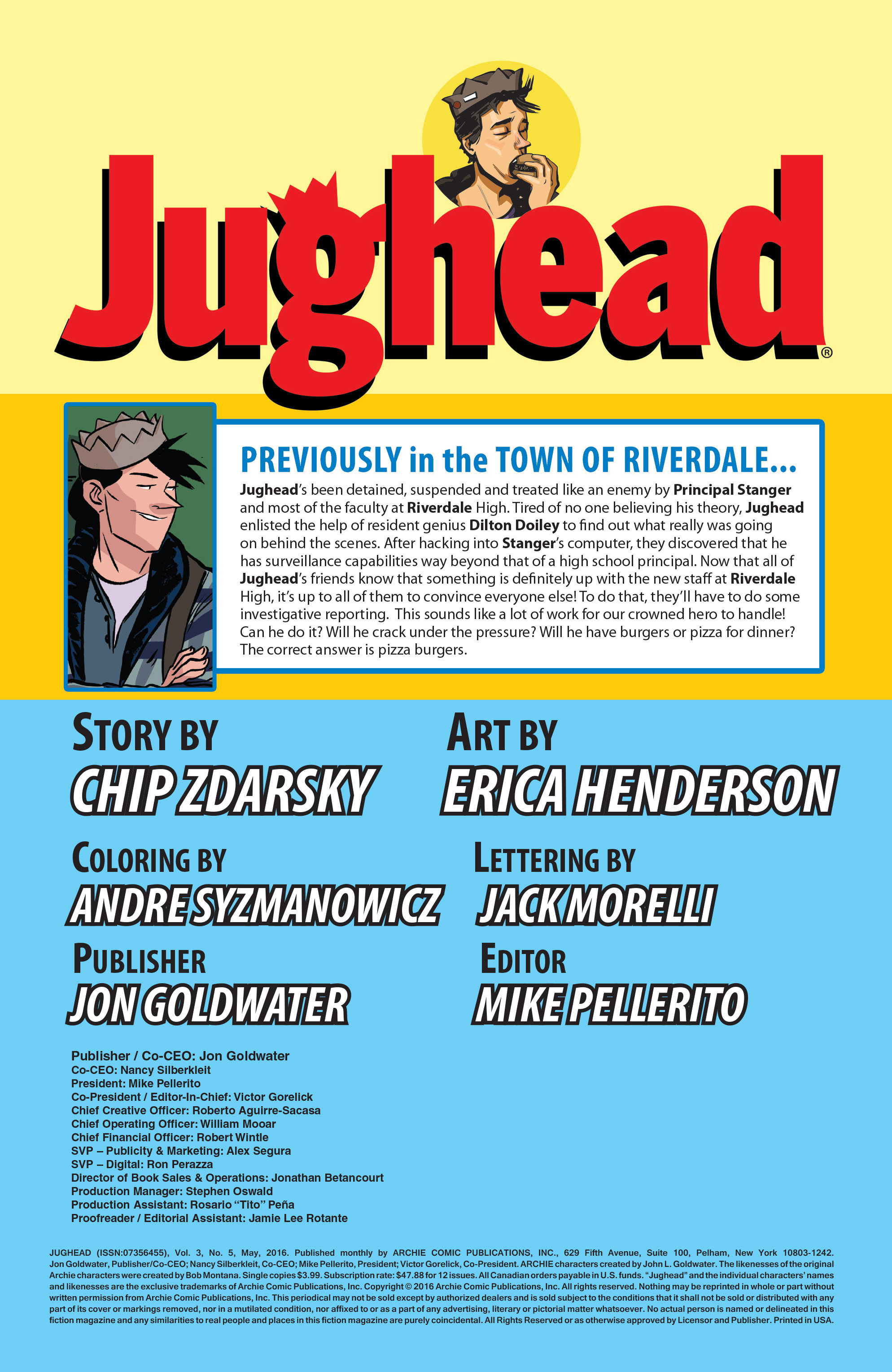 Read online Jughead (2015) comic -  Issue #5 - 2