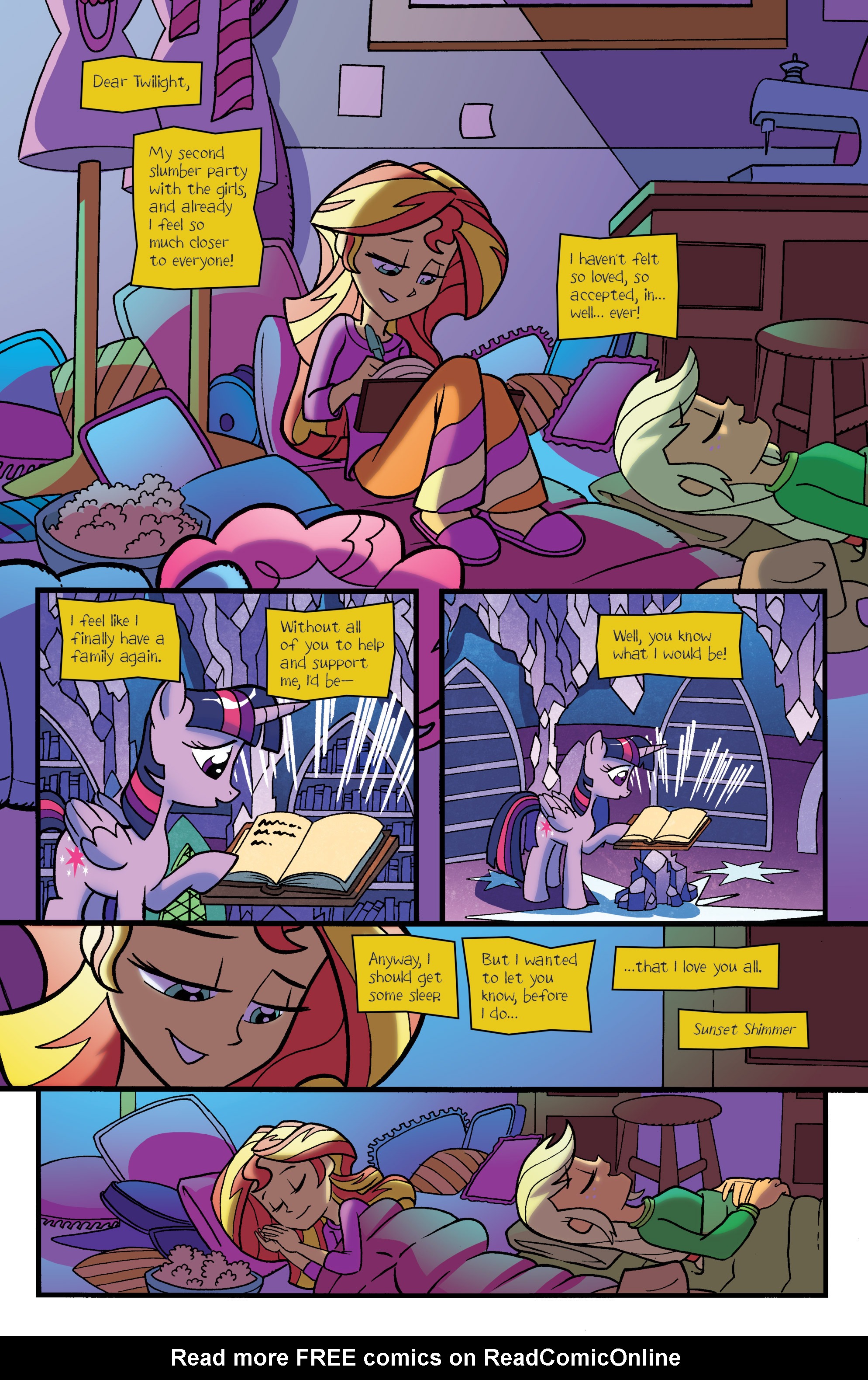 Read online My Little Pony: Equestria Girls Holiday Special 2014 comic -  Issue # Full - 26