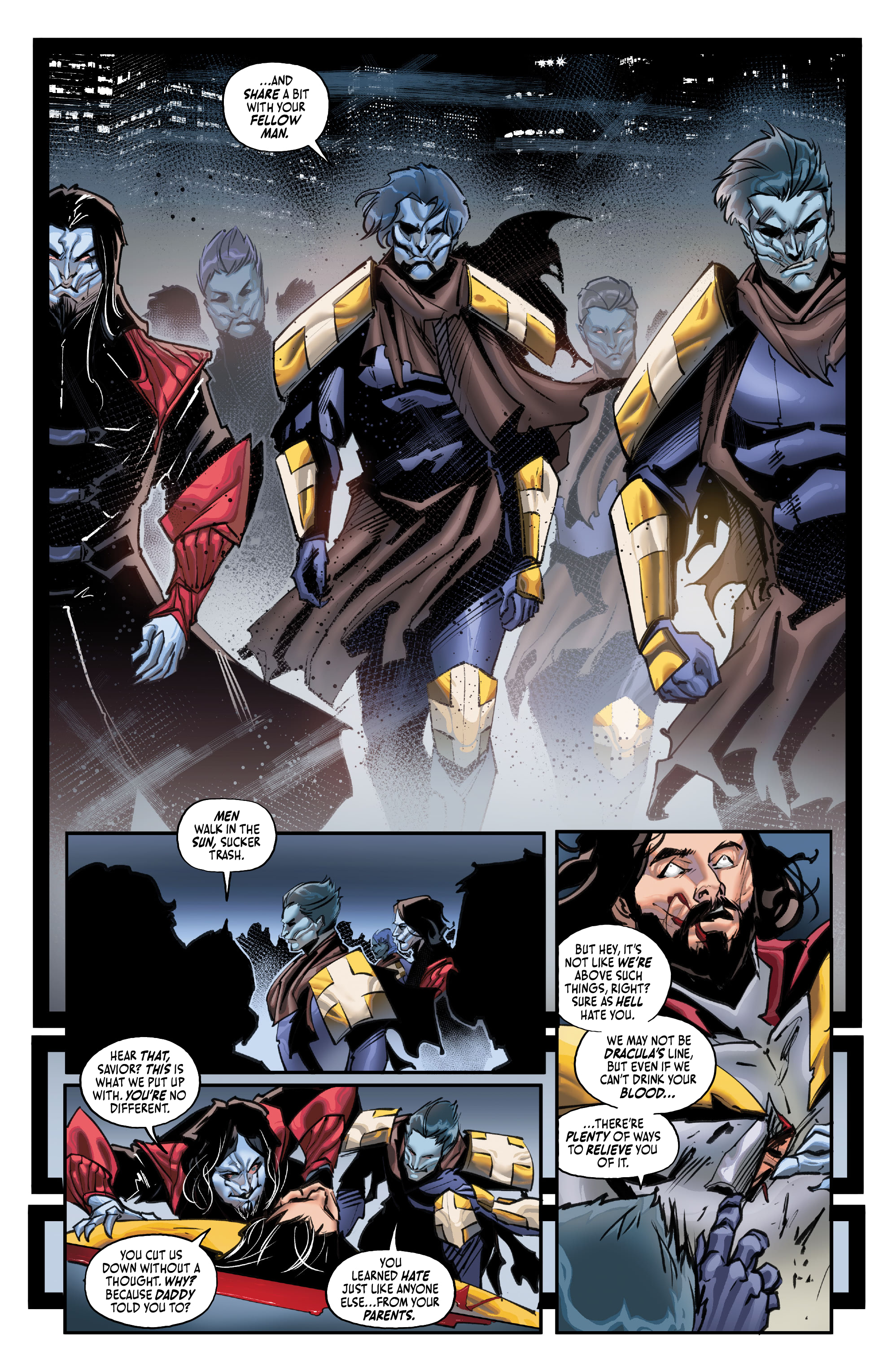 Read online Loaded Bible: Blood Of My Blood comic -  Issue #5 - 12