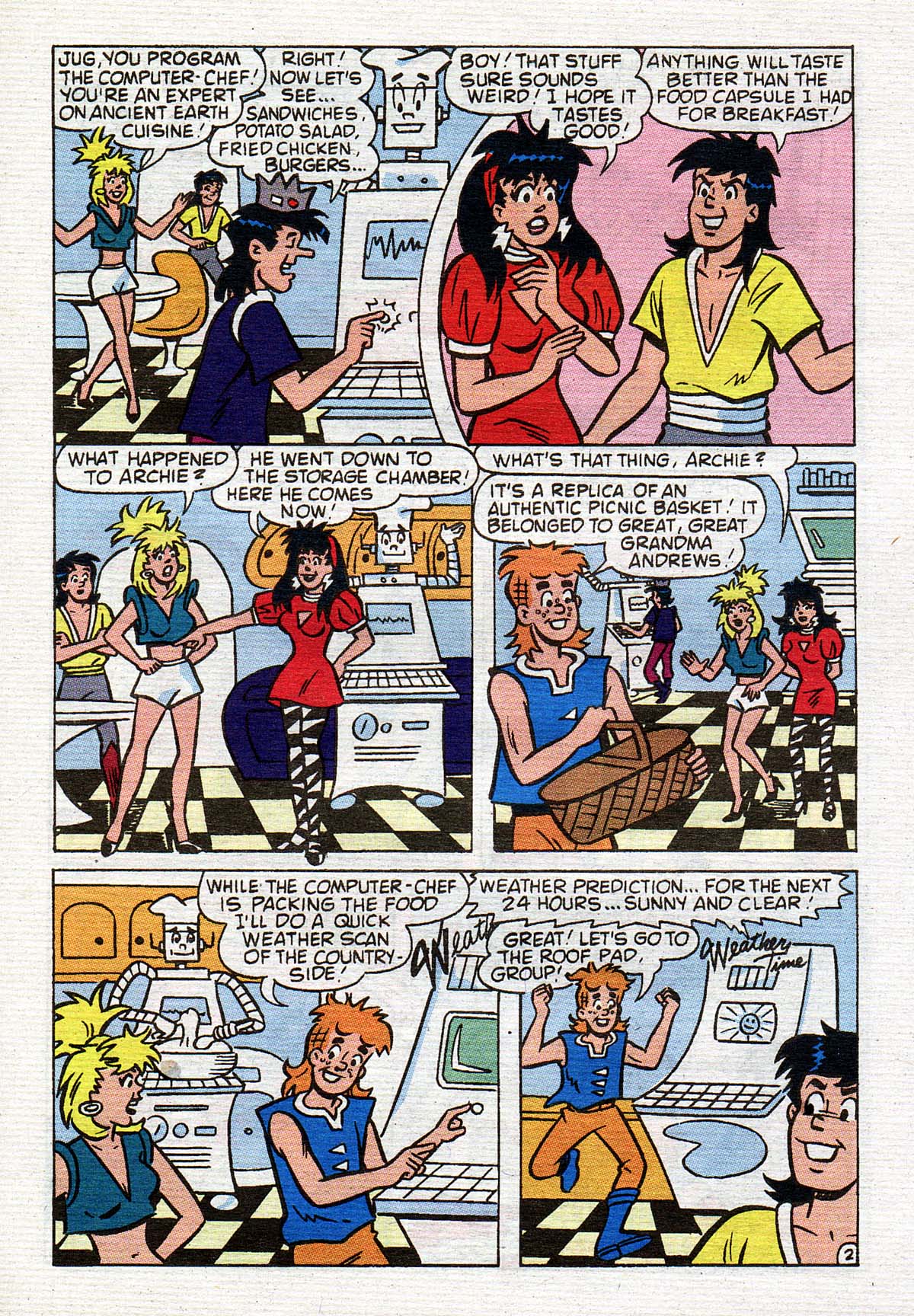 Read online Archie Digest Magazine comic -  Issue #133 - 75