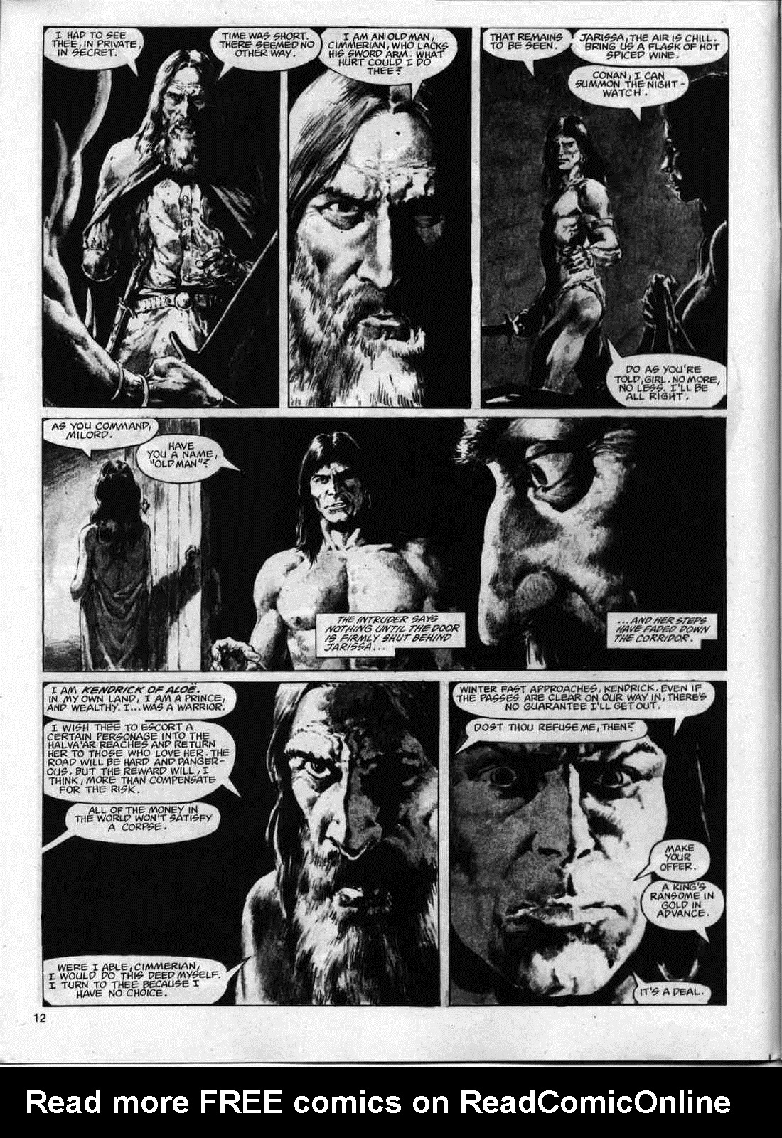 Read online The Savage Sword Of Conan comic -  Issue #74 - 11