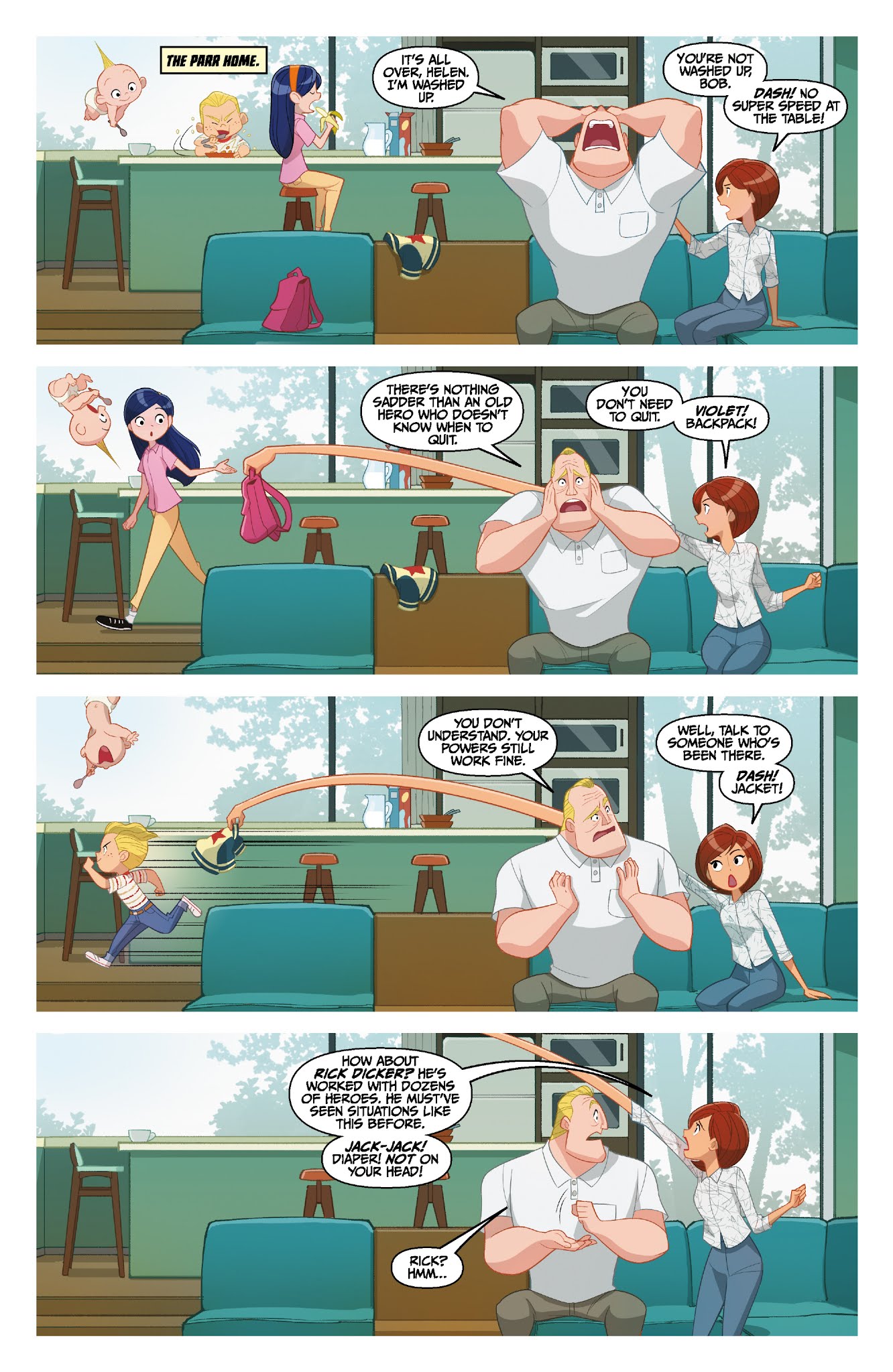 Read online Disney / Pixar The Incredibles 2: Crisis In Mid-Life! & Other Stories comic -  Issue #1 - 10
