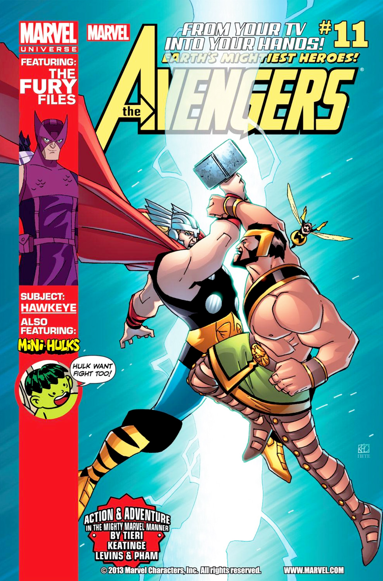 Read online Marvel Universe Avengers Earth's Mightiest Heroes comic -  Issue #11 - 1