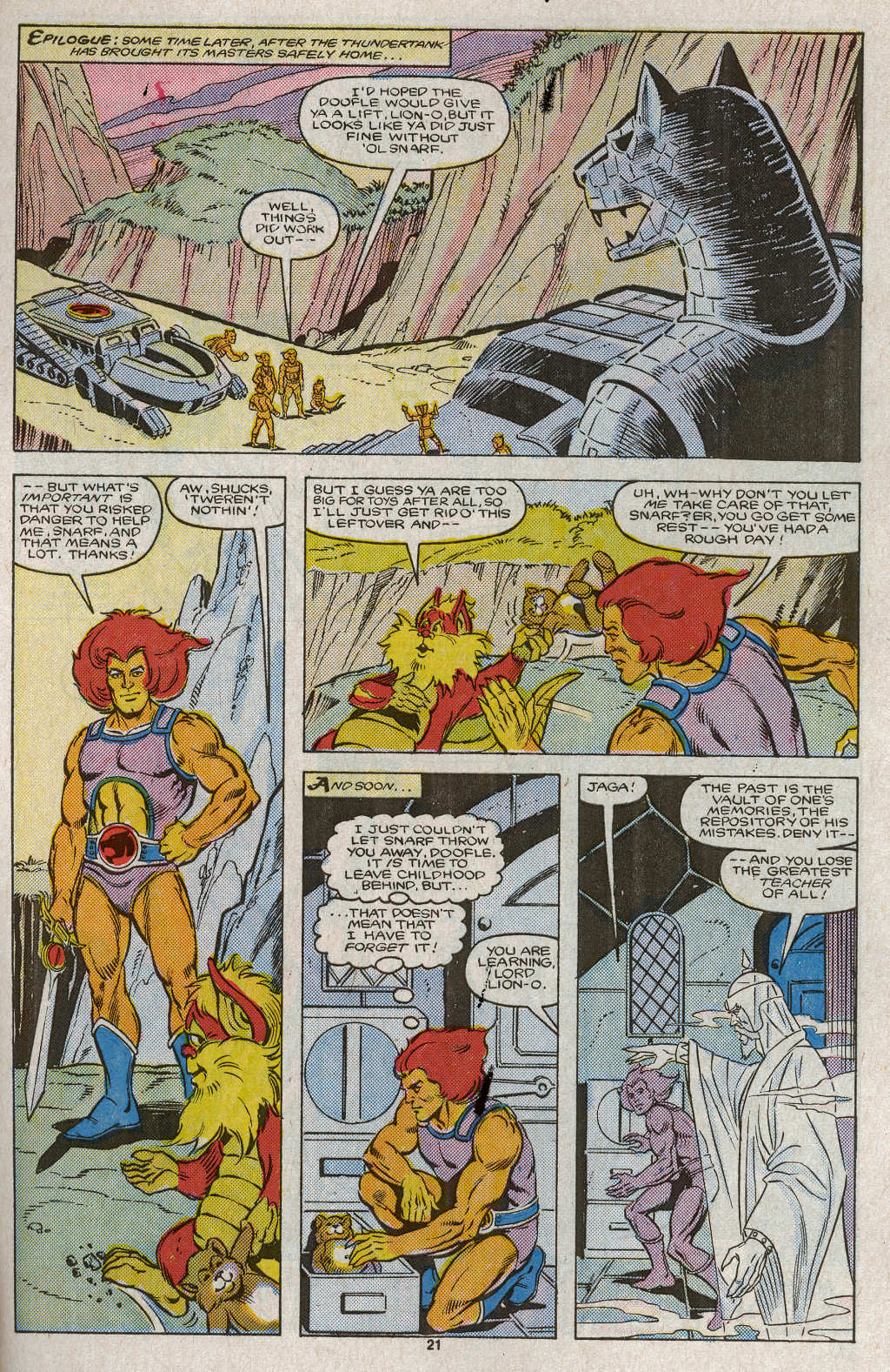 Read online ThunderCats (1985) comic -  Issue #2 - 31