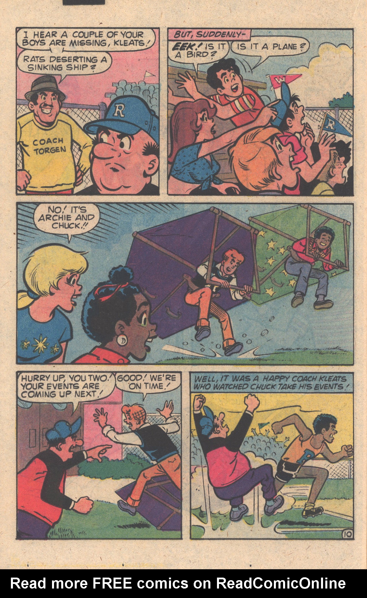 Read online Archie at Riverdale High (1972) comic -  Issue #66 - 16