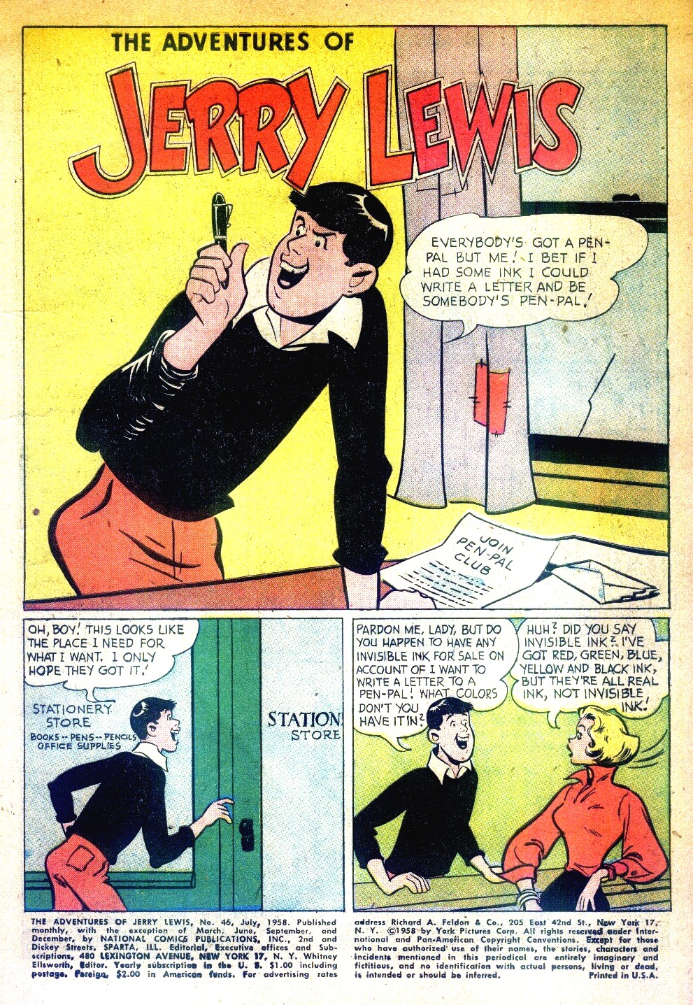 Read online The Adventures of Jerry Lewis comic -  Issue #46 - 3