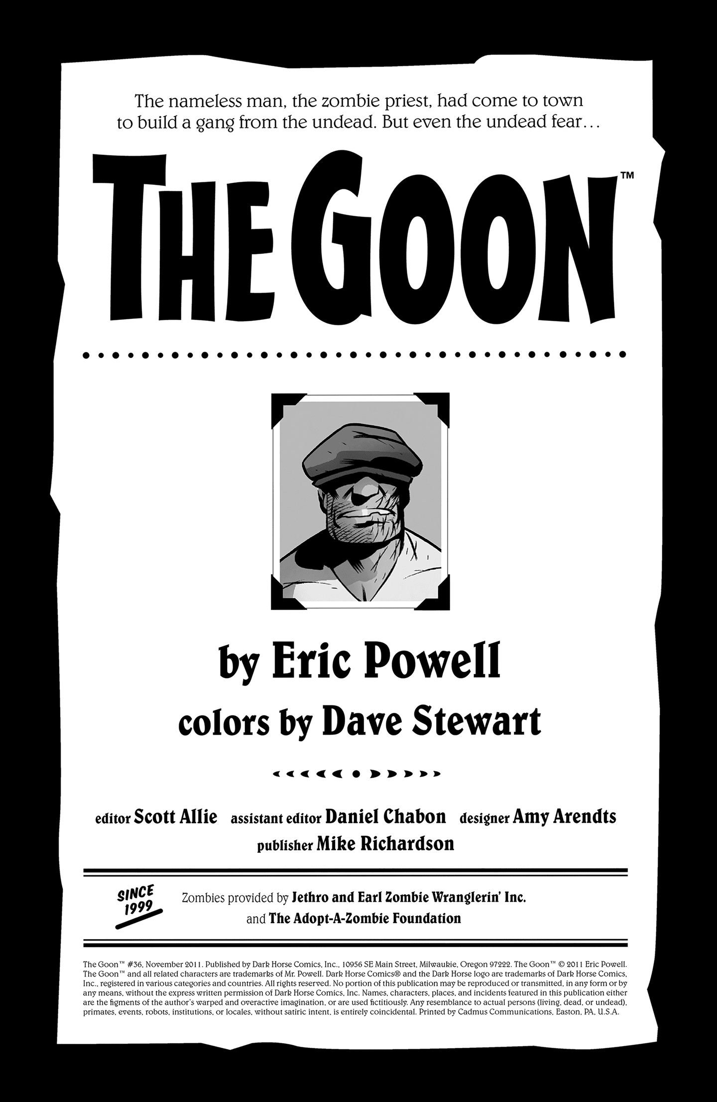 Read online The Goon (2003) comic -  Issue #36 - 2