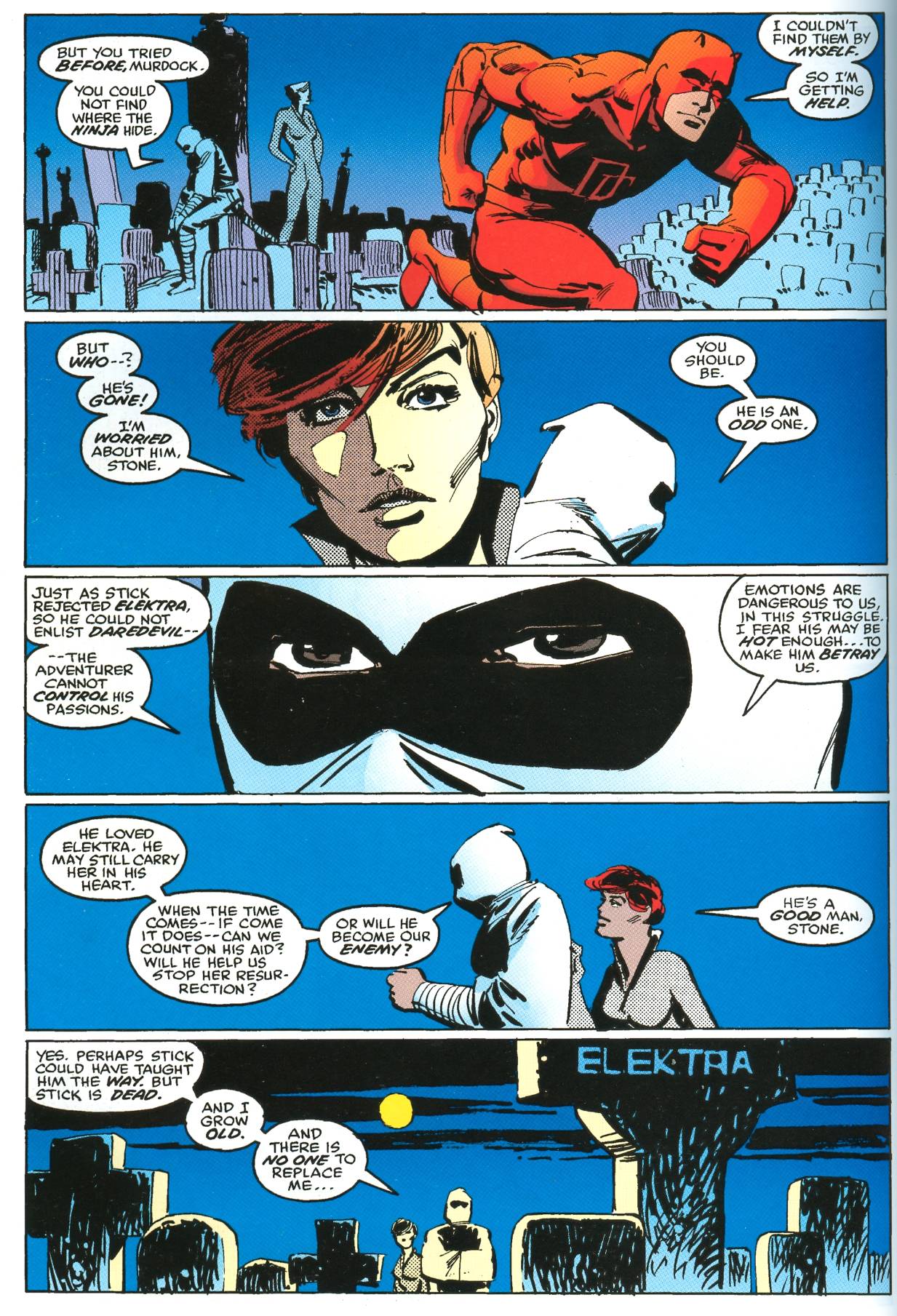 Read online Daredevil Visionaries: Frank Miller comic -  Issue # TPB 3 - 185