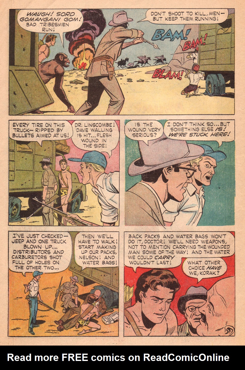 Read online Korak, Son of Tarzan (1964) comic -  Issue #9 - 6
