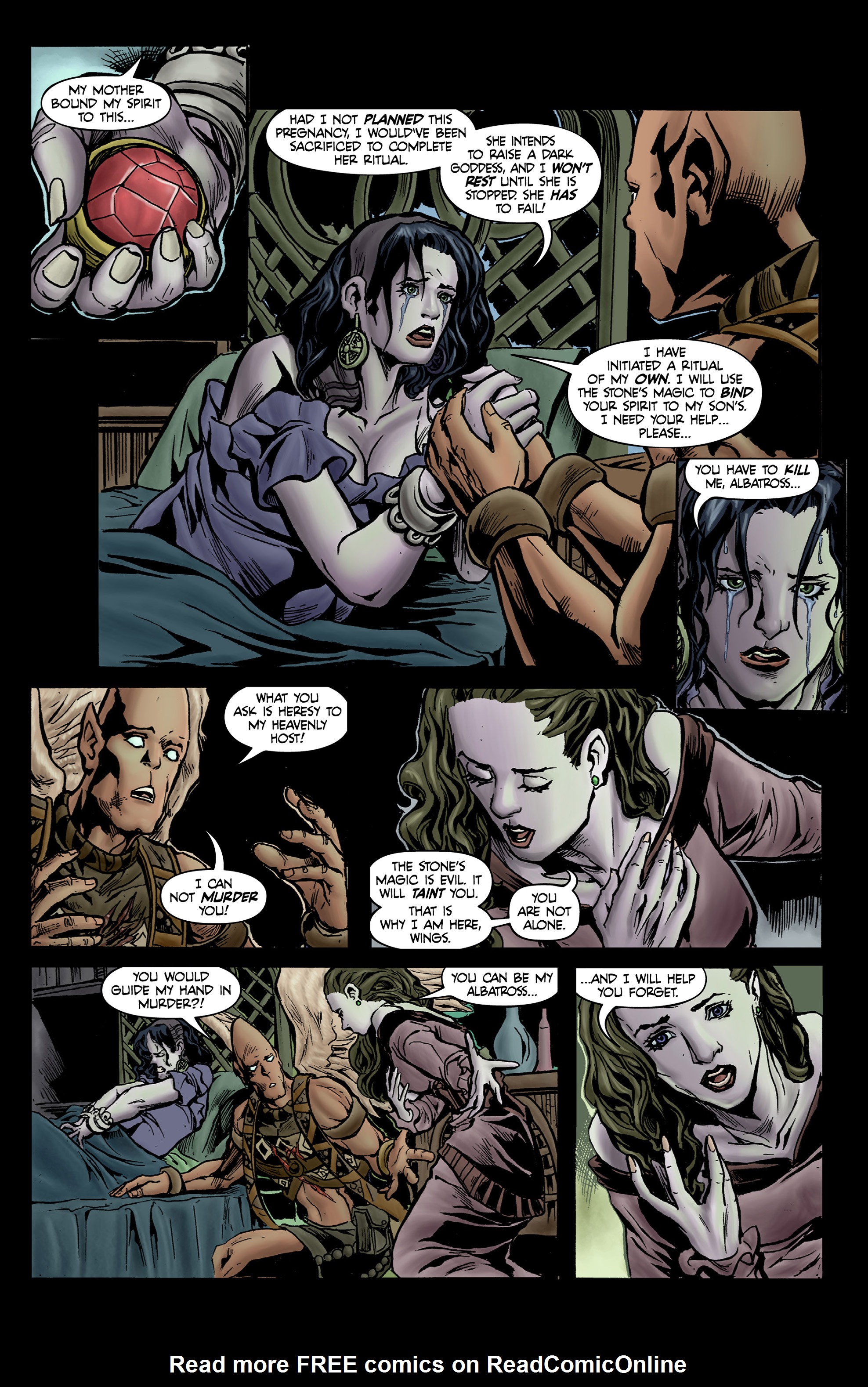 Read online Raven Nevermore comic -  Issue #6 - 15