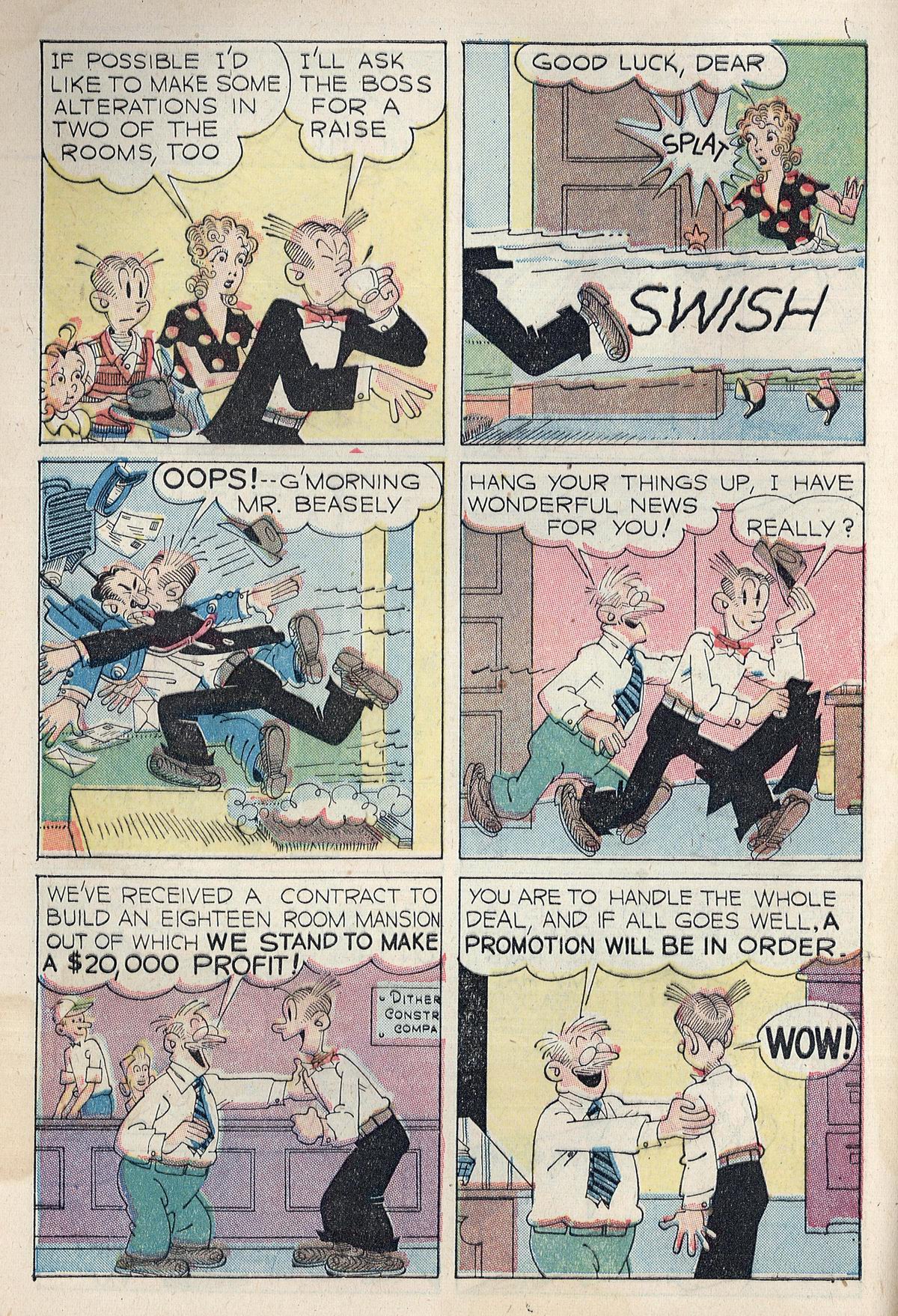 Read online Blondie Comics (1947) comic -  Issue #13 - 6