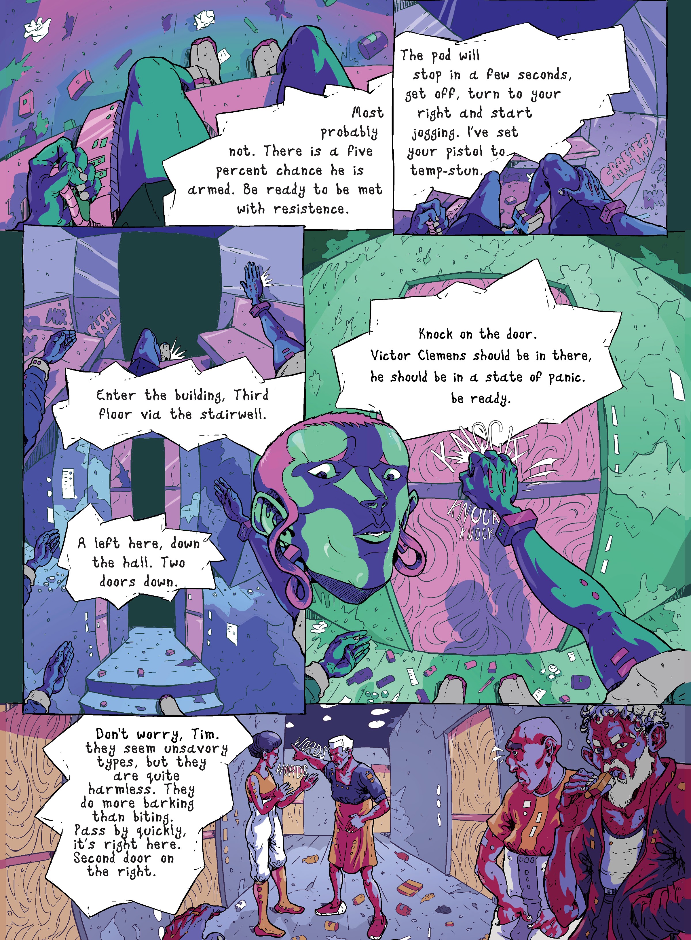 Read online Bioripple comic -  Issue # TPB (Part 1) - 13