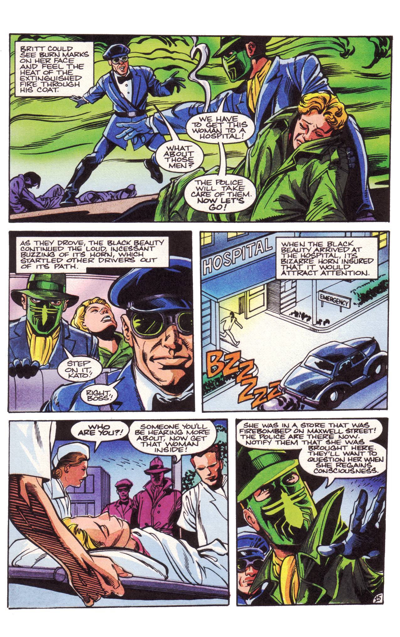 Read online Tales of the Green Hornet (1991) comic -  Issue #2 - 16