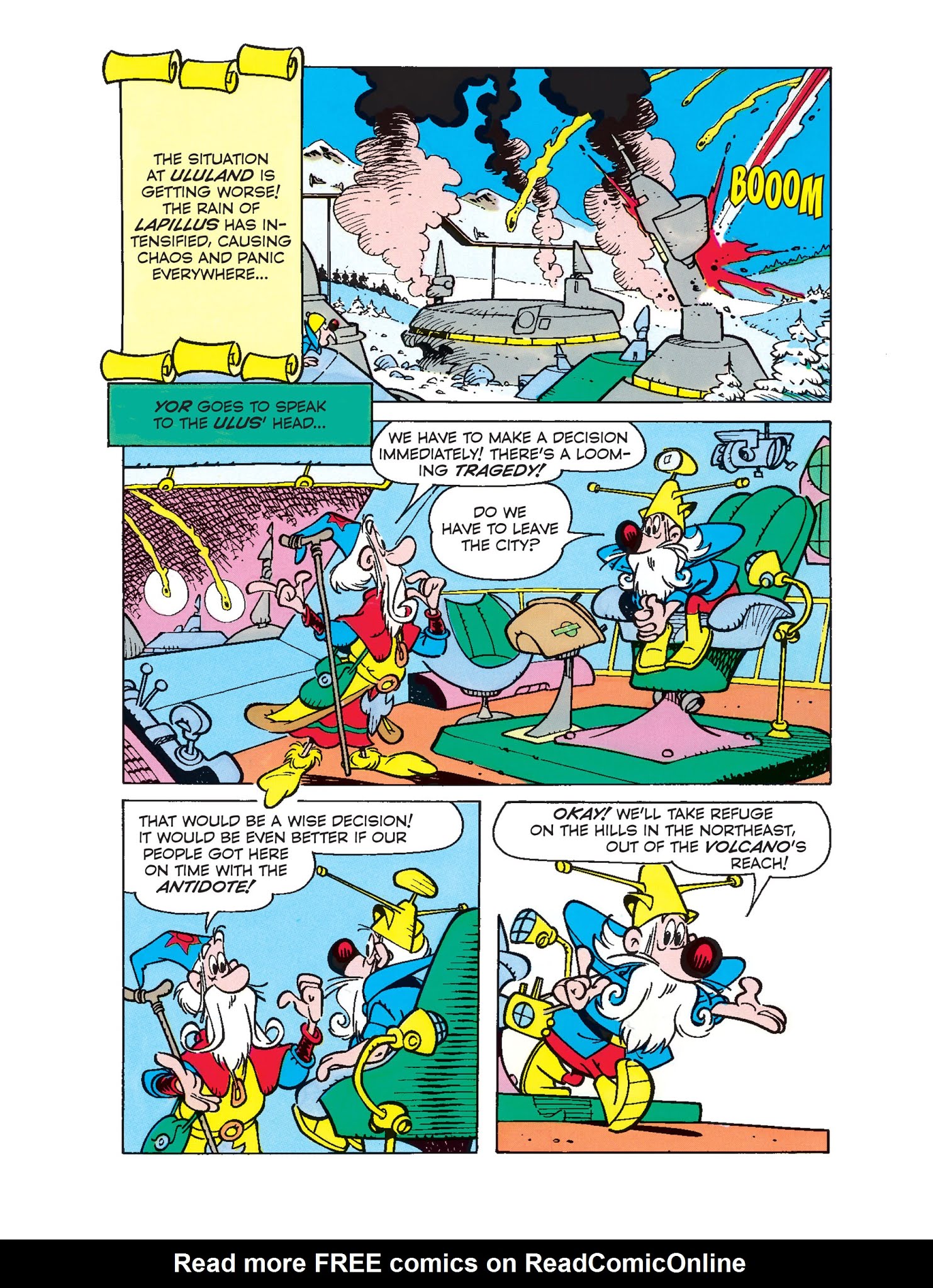 Read online Mickey Mouse and the Argaar Tournament: Return to the Land of Adventure comic -  Issue #2 - 28