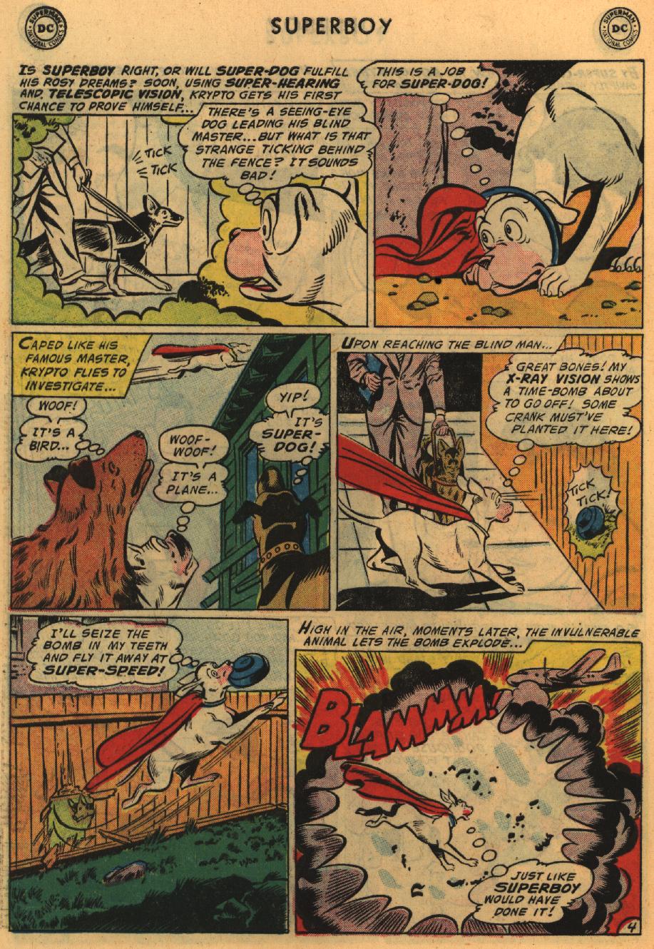 Read online Superboy (1949) comic -  Issue #56 - 24