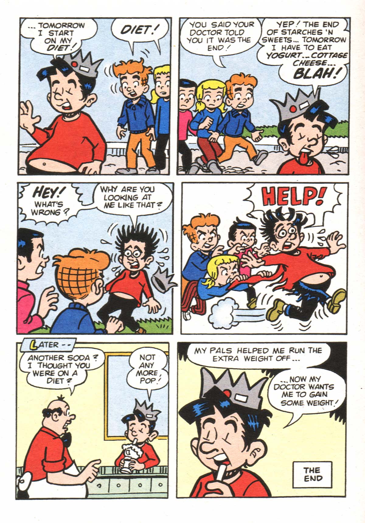 Read online Jughead's Double Digest Magazine comic -  Issue #85 - 88