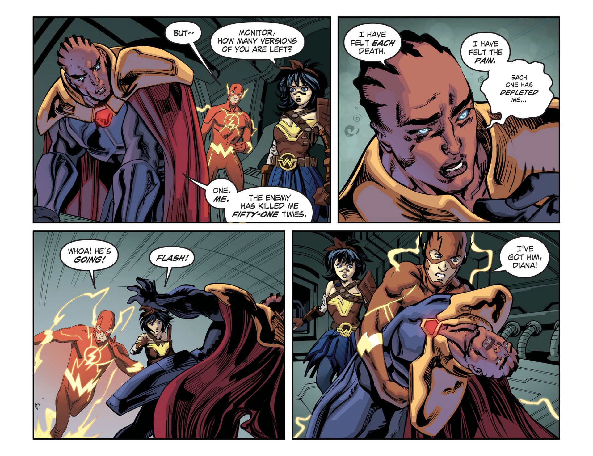 Read online Infinite Crisis: Fight for the Multiverse [I] comic -  Issue #22 - 5