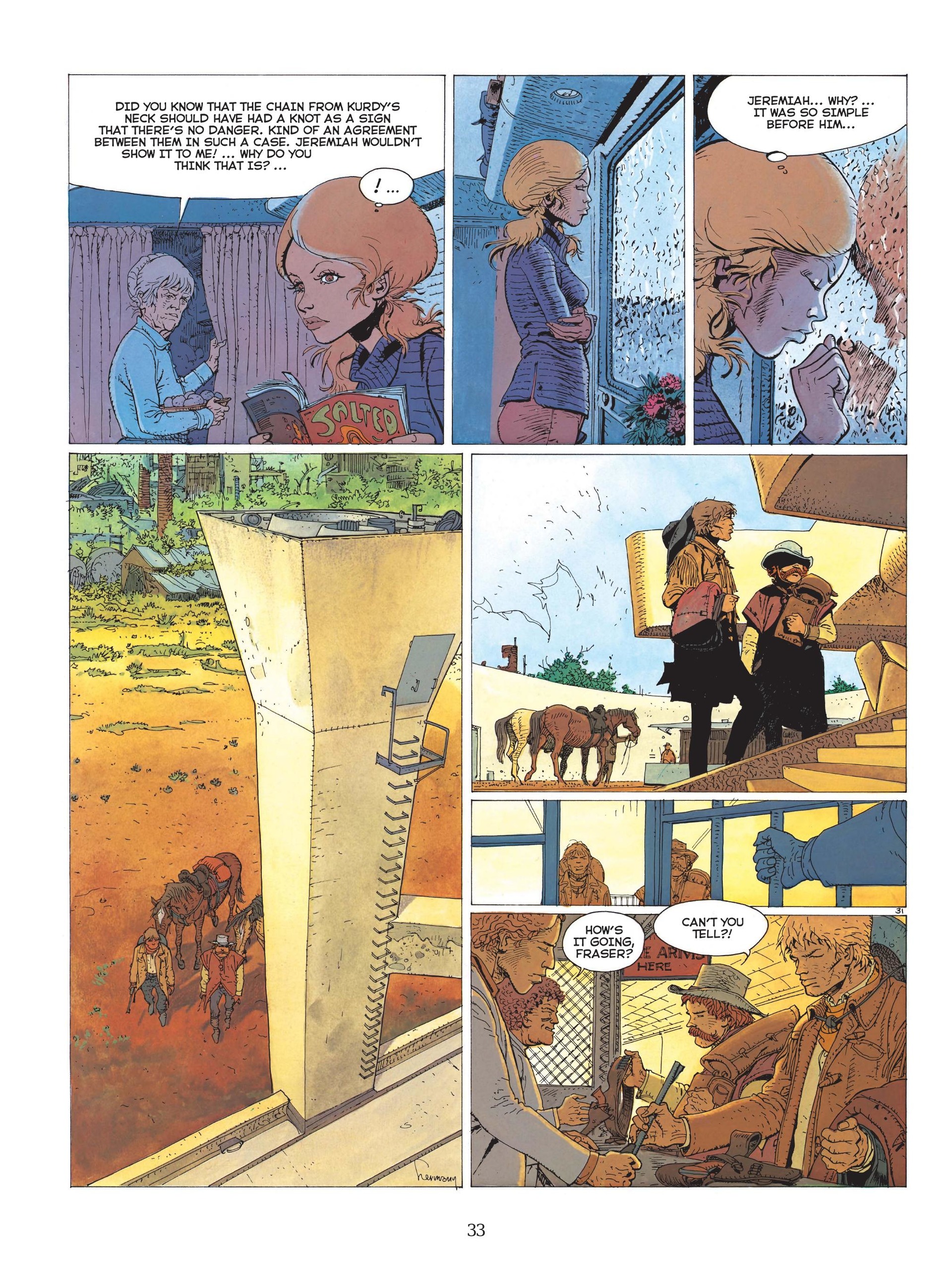 Read online Jeremiah comic -  Issue #5 - 34