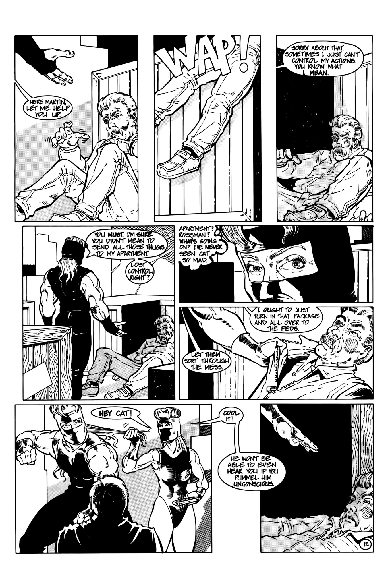 Read online Cat & Mouse comic -  Issue #11 - 13