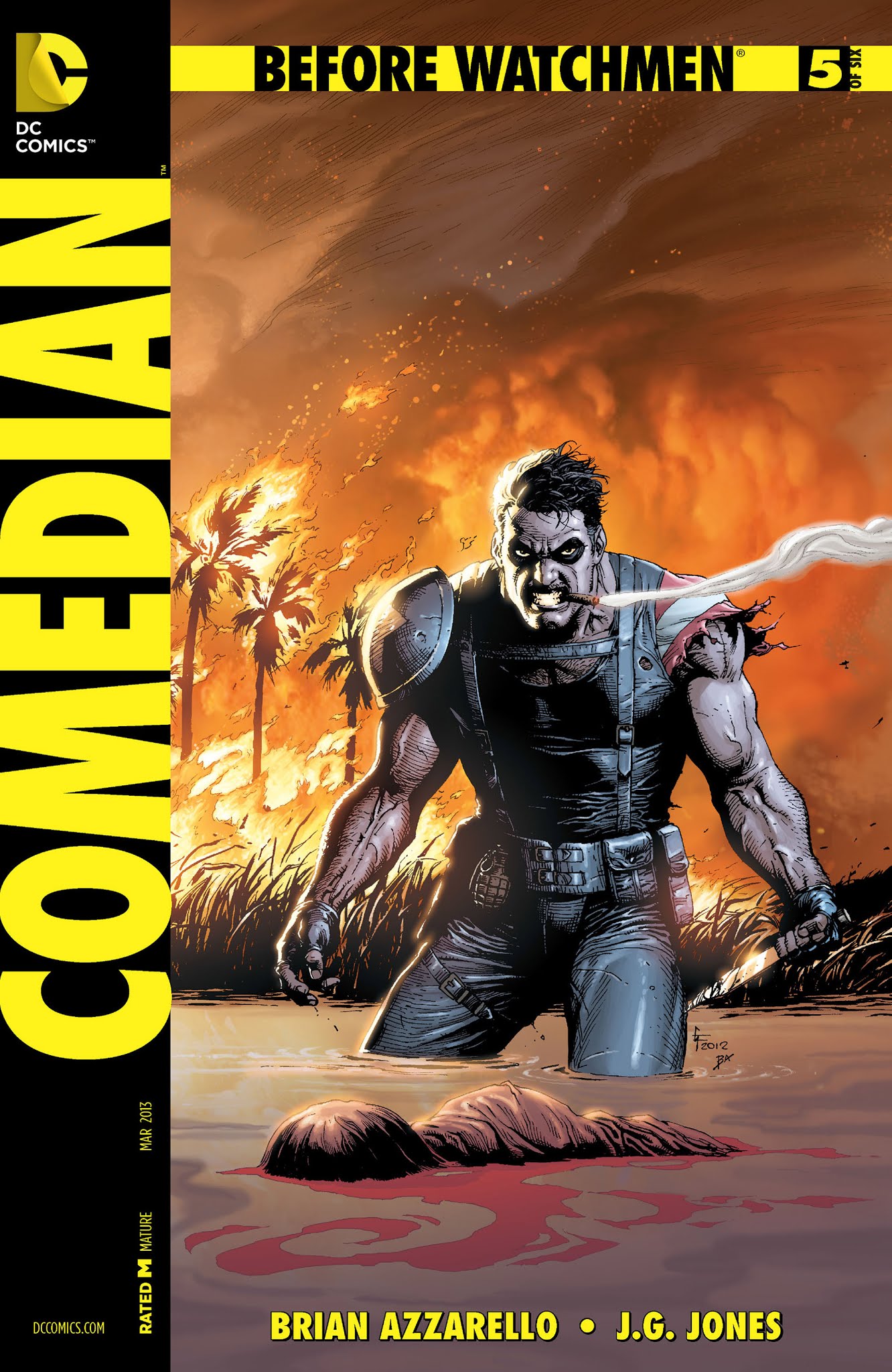 Read online Before Watchmen: Comedian comic -  Issue #5 - 22