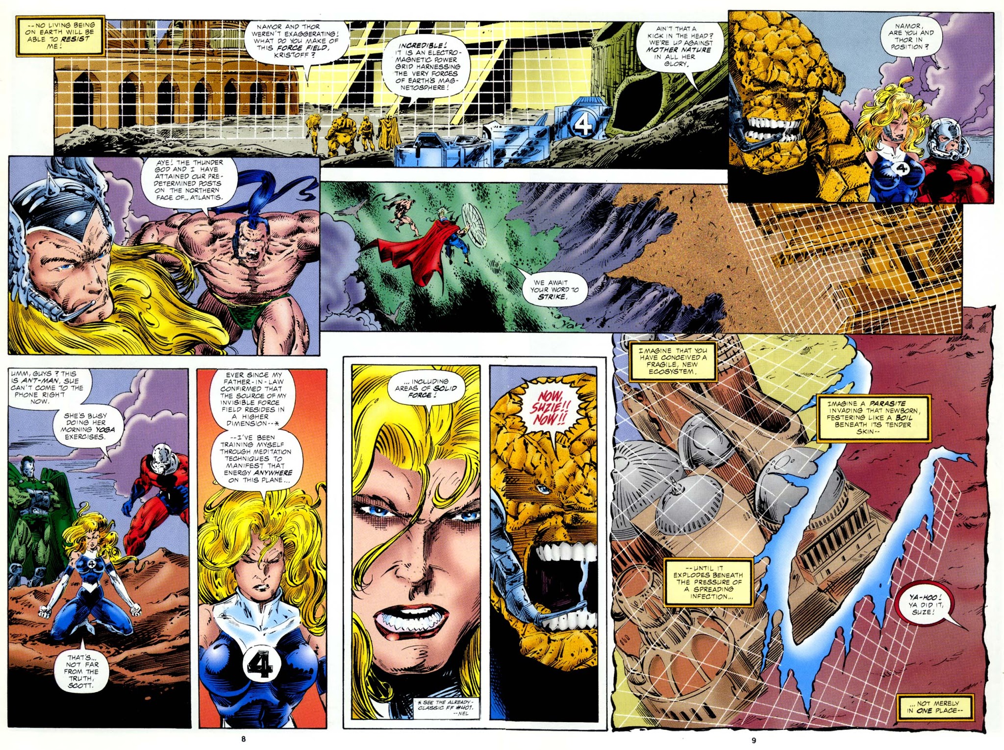 Read online Fantastic Four: Atlantis Rising comic -  Issue #2 - 9