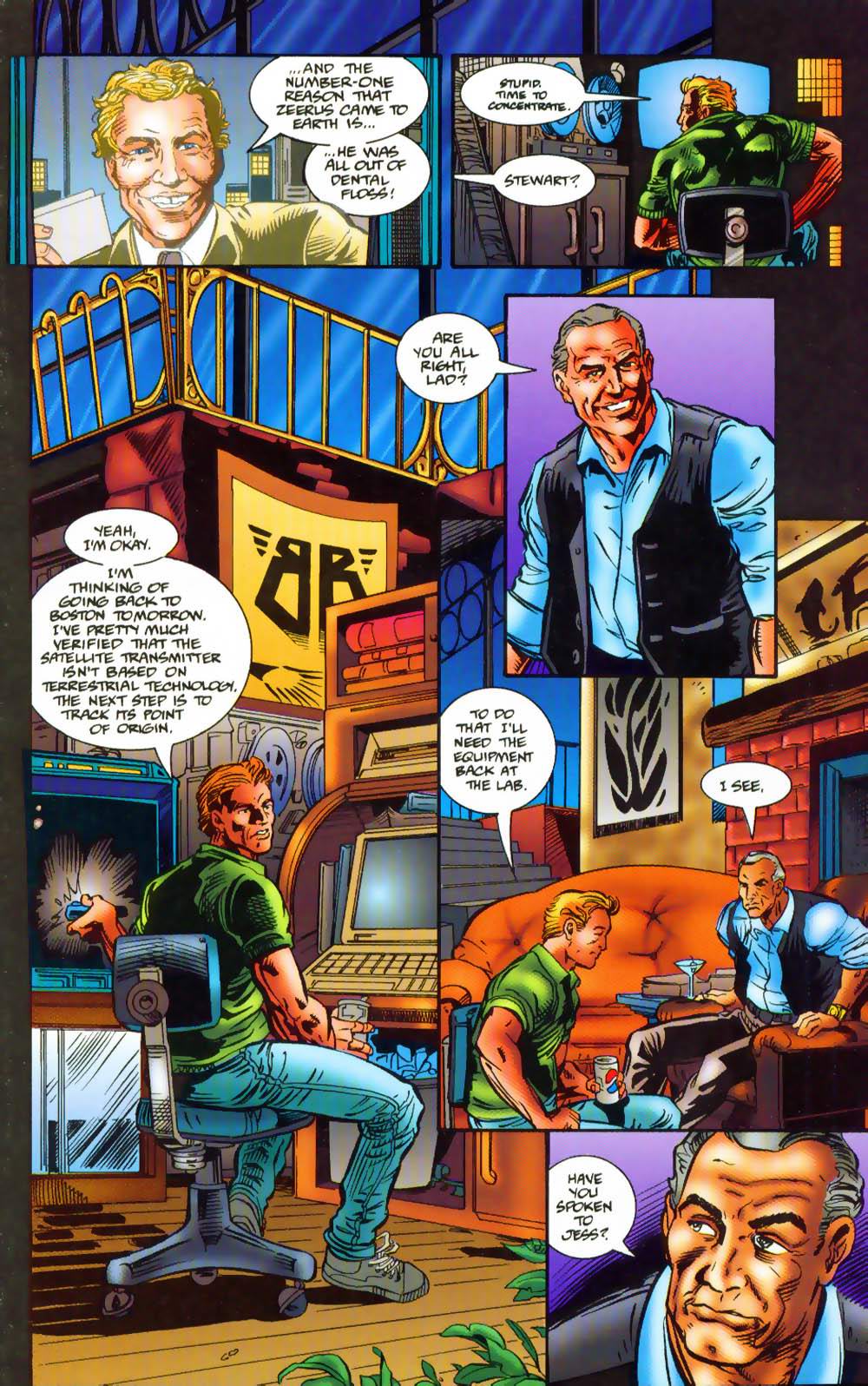 Read online Leonard Nimoy's Primortals (1995) comic -  Issue #10 - 8