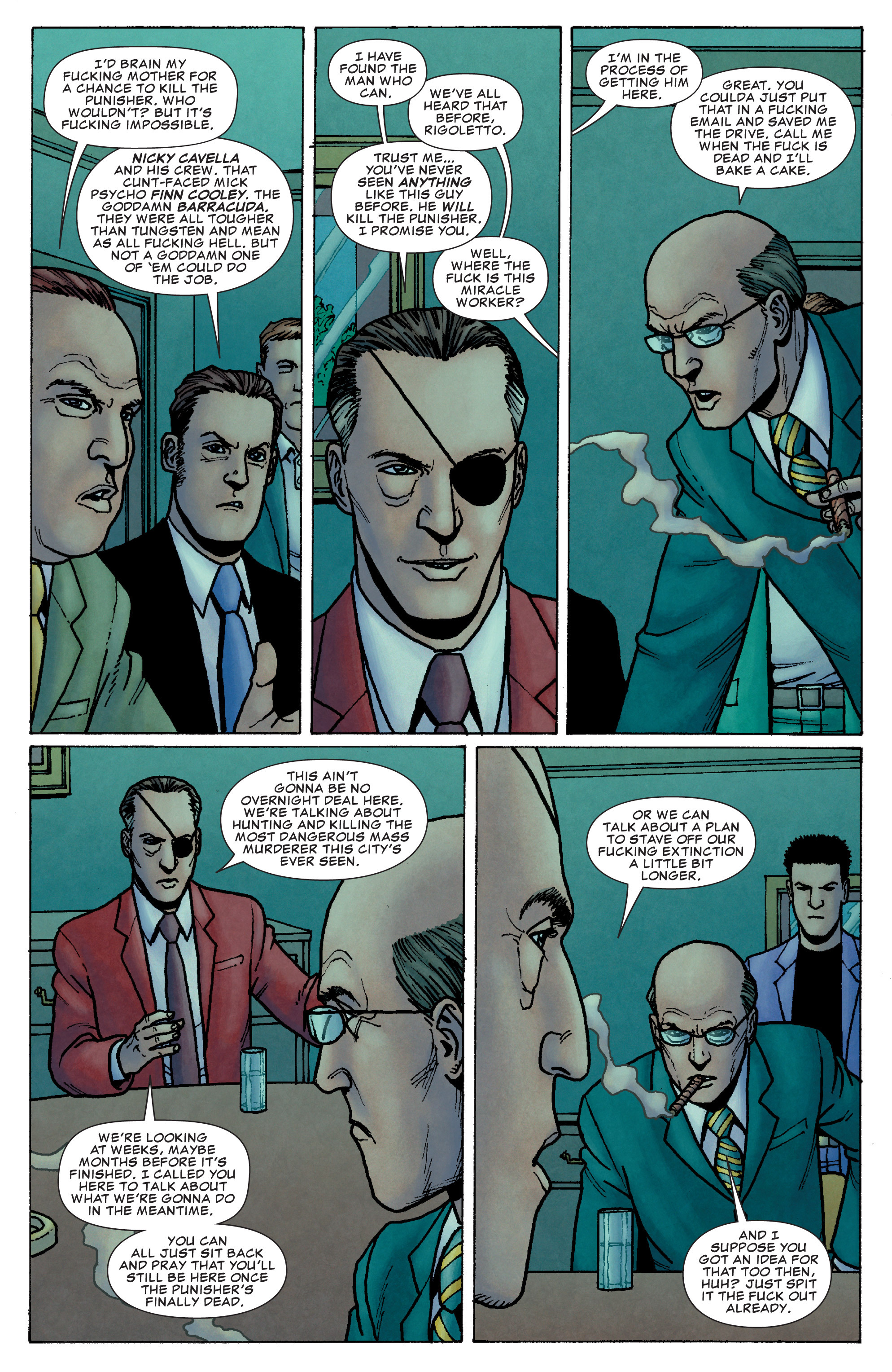 Read online PunisherMAX comic -  Issue #1 - 5