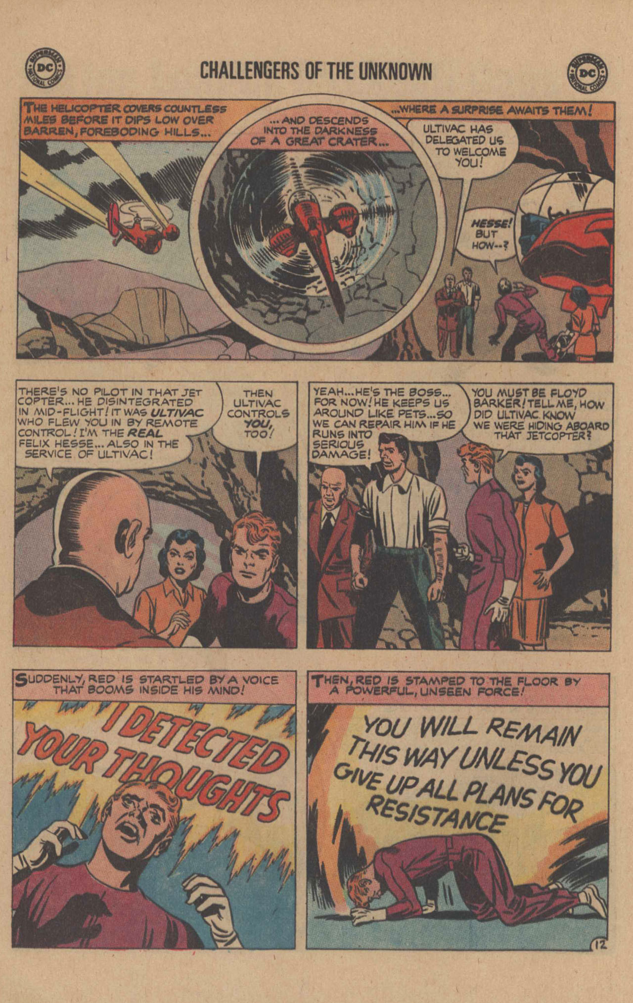 Read online Challengers of the Unknown (1958) comic -  Issue #75 - 16