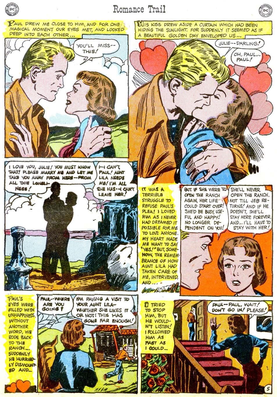 Read online Romance Trail comic -  Issue #5 - 45