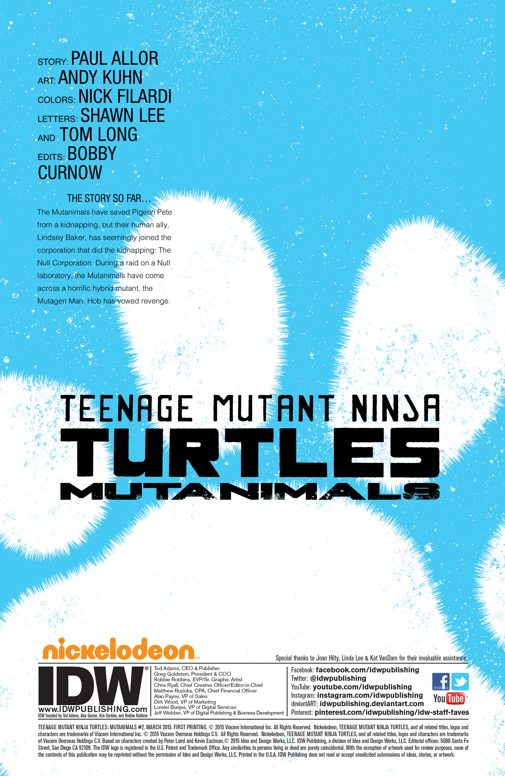 Read online Teenage Mutant Ninja Turtles: Mutanimals comic -  Issue #2 - 2
